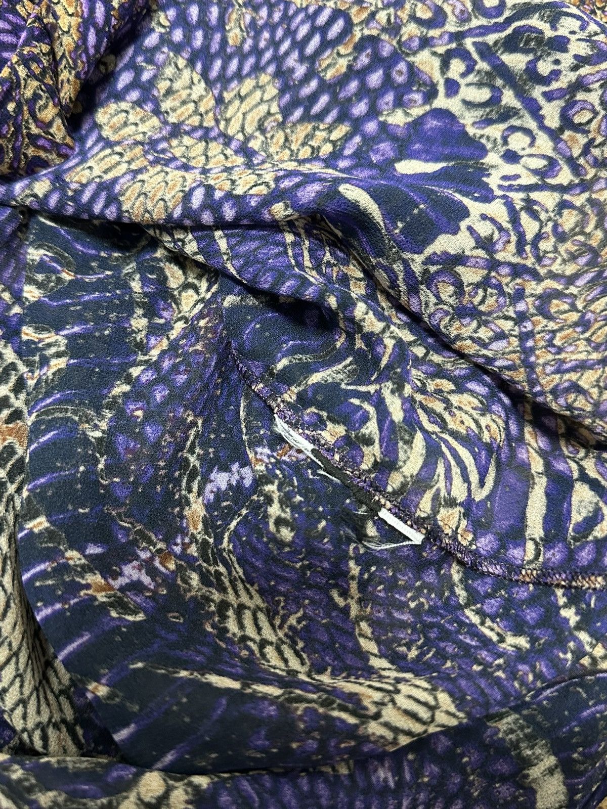 Japanese Brand × Just Cavalli Just Cavalli Shirt L Size Vintage Unique Print Button-Up Size L / US 10 / IT 46 - 7 Thumbnail