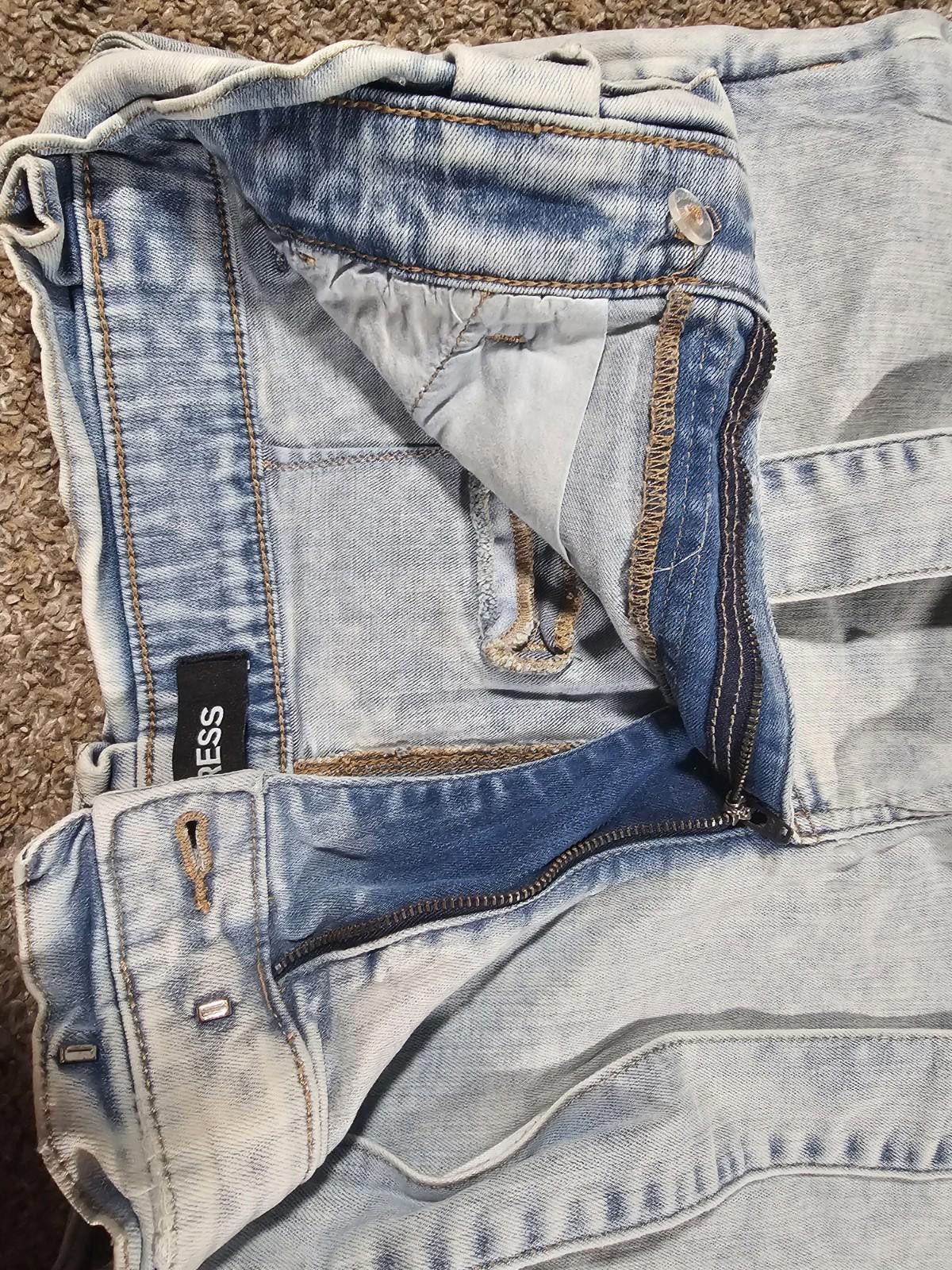 Express Express Shorts Shortie Super High Rise Belt Pockets 12 Cuffs Size 34" / US 12 / IT 48 - 3 Thumbnail