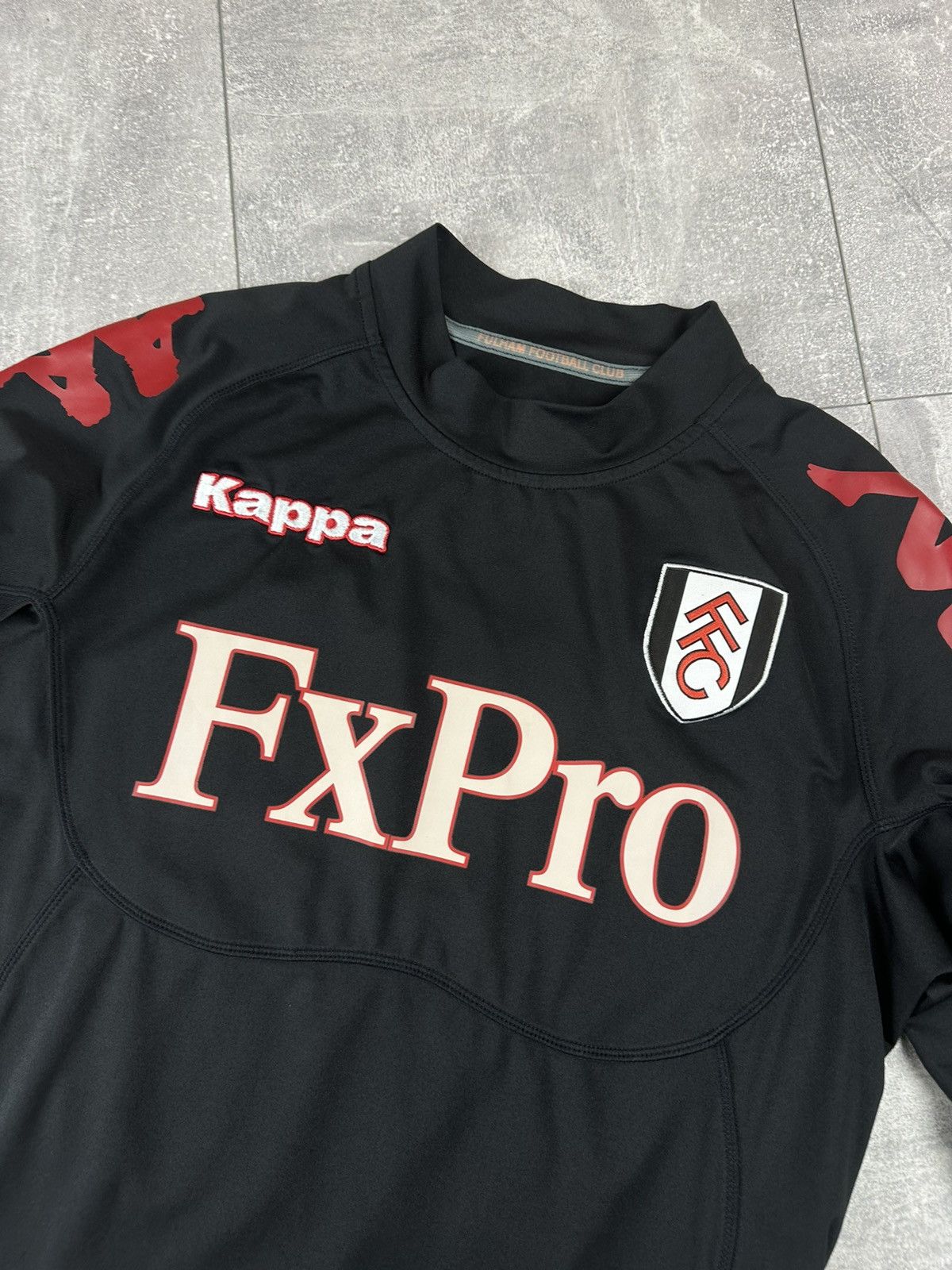 Kappa Kappa Fulham 2011/12 Away Soccer Football Jersey #21 Frei Size US S / EU 44-46 / 1 - 3 Thumbnail