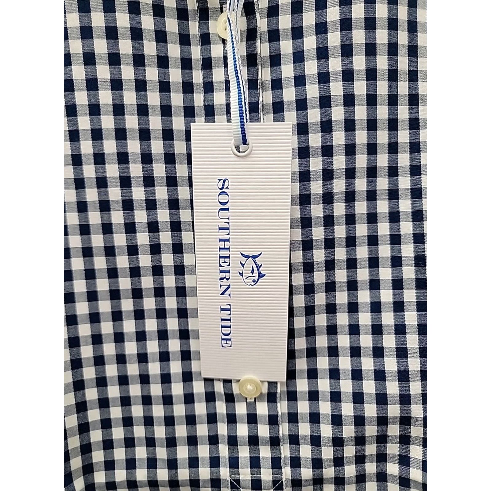 Southern Tide NWT Southern Tide Shirt Womens S Multicolor Check Long Sleeve Button Pullover Collared Blouse Size S / US 4 / IT 40 - 4 Thumbnail