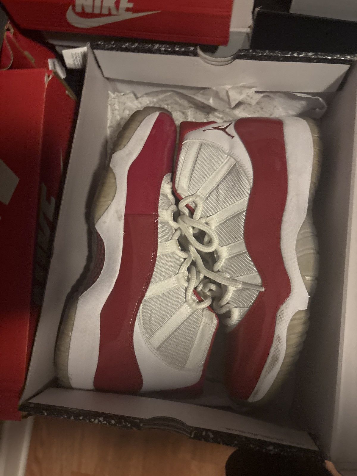 Jordan Brand Nike Air Jordan 11 Retro "Cherry" Size US 12 / EU 45 - 6 Thumbnail