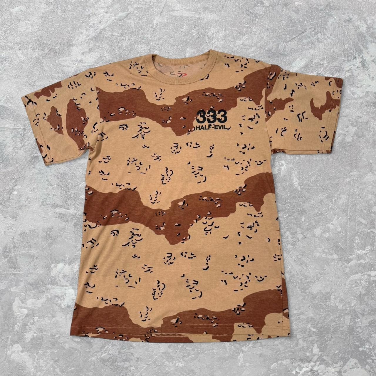 Half Evil 333 half evil camo t shirt Size US L / EU 52-54 / 3 - 2 Thumbnail