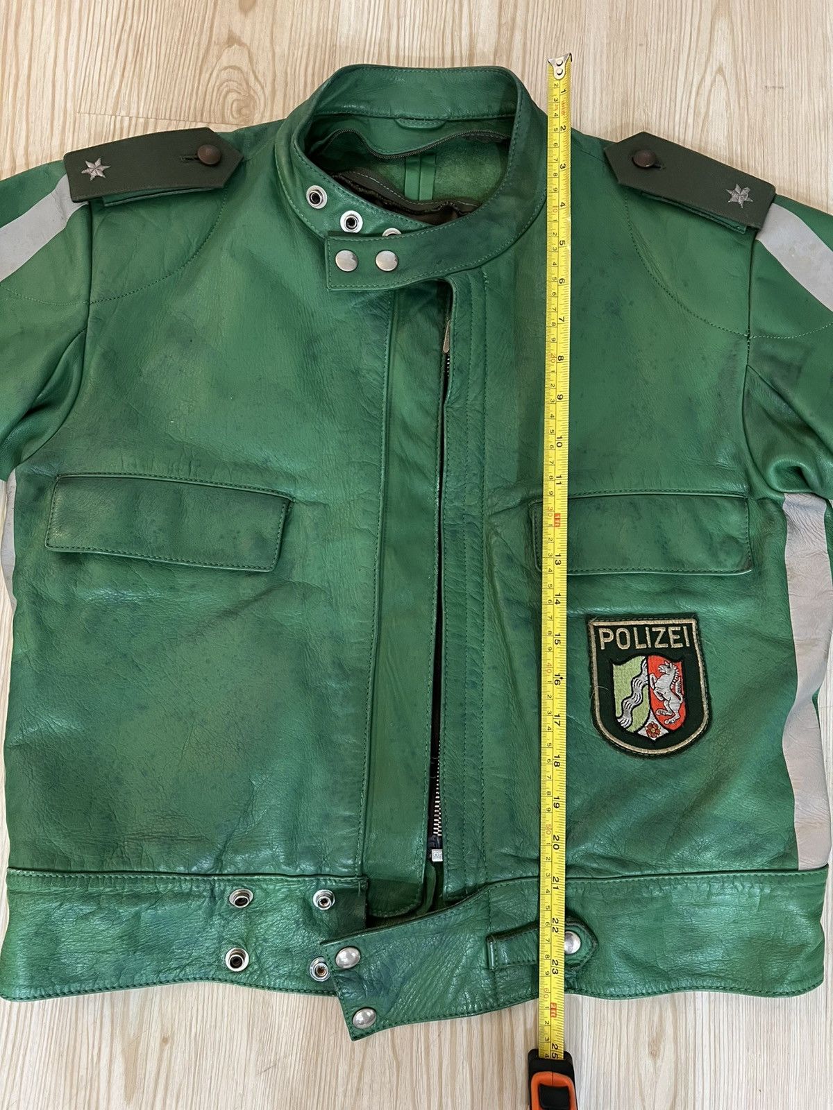 Vintage Vintage German Police Leather Jacket and Pants size M Size US M / EU 48-50 / 2 - 8 Thumbnail