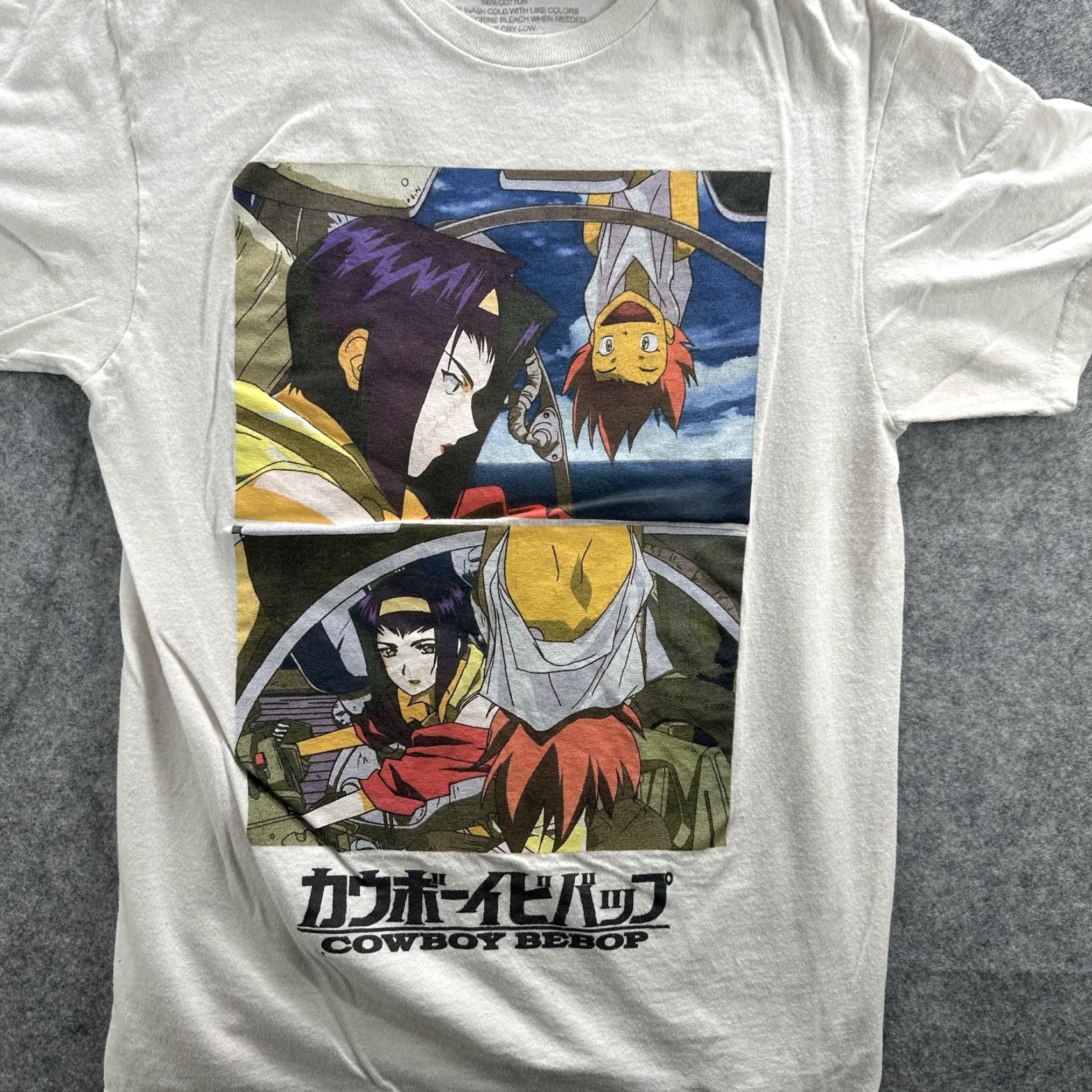 Vintage VINTAGE Cowboy Bebop Shirt Mens Small White Anime Graphic Tee Sunrise Funimation Japan Size US S / EU 44-46 / 1 - 3 Thumbnail
