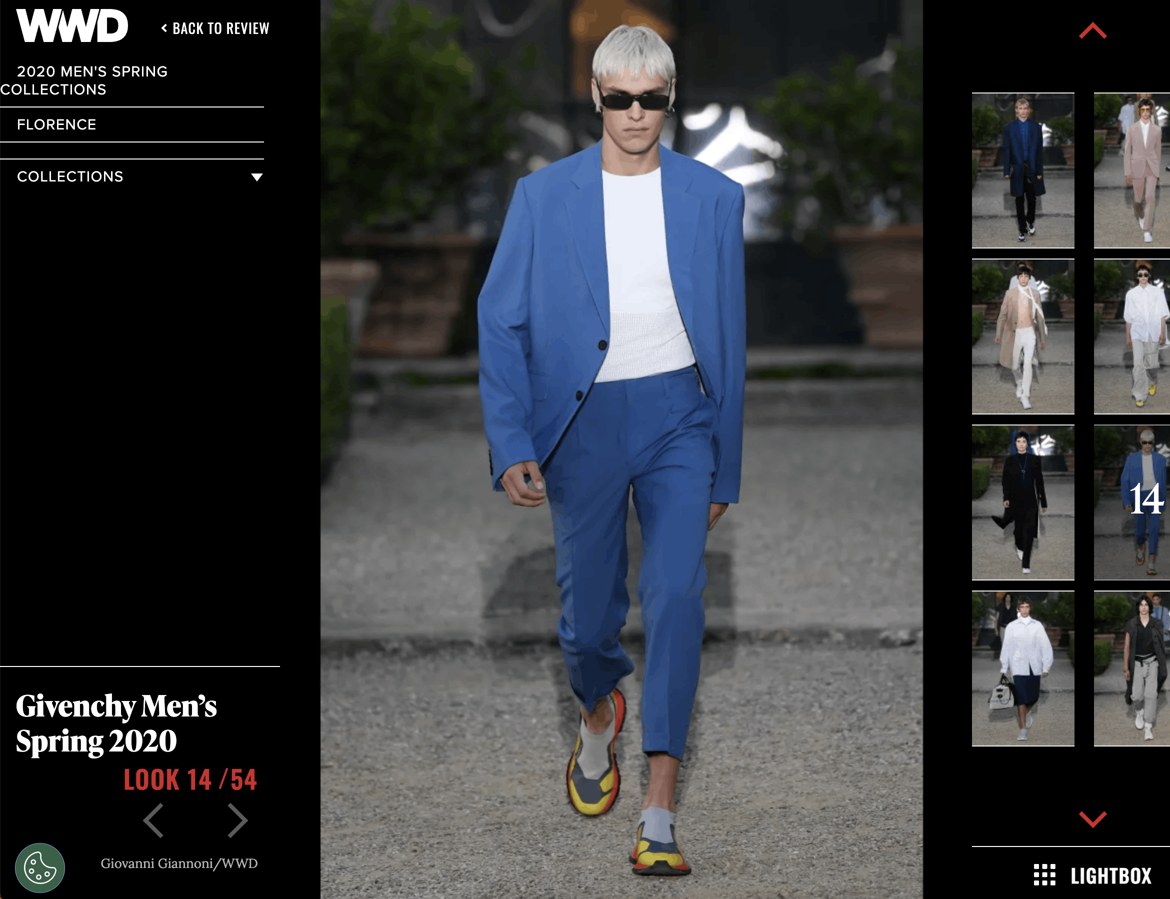 Givenchy SS 2020 Runway Givenchy Blazer in wool Size 46R - 2 Thumbnail