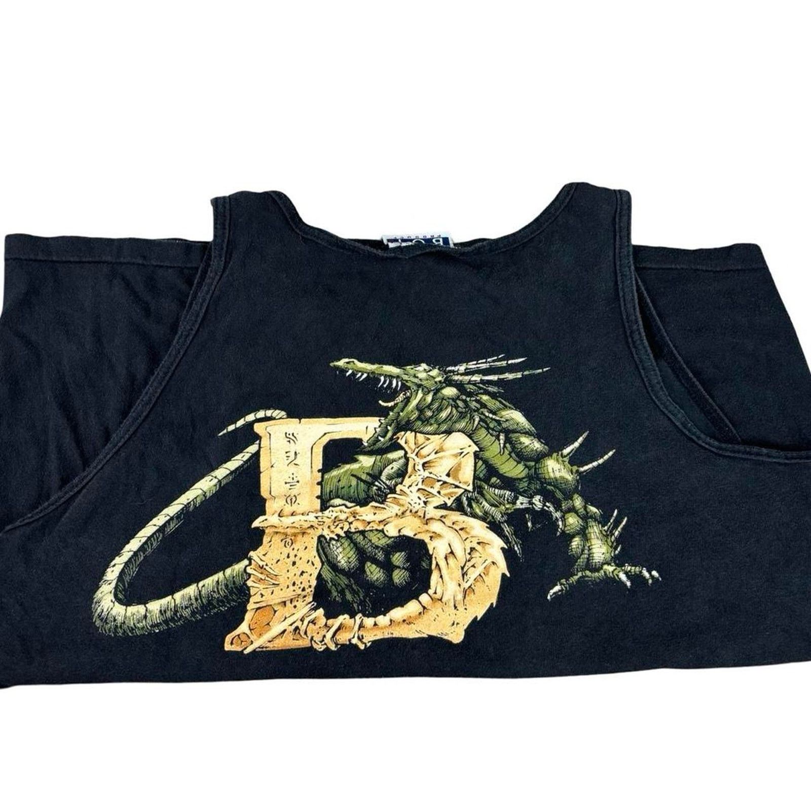 Bugle Boy × Southpole × Vintage 90s Bugle Boy Dragon T-shirt Size US L / EU 52-54 / 3 - 4 Thumbnail