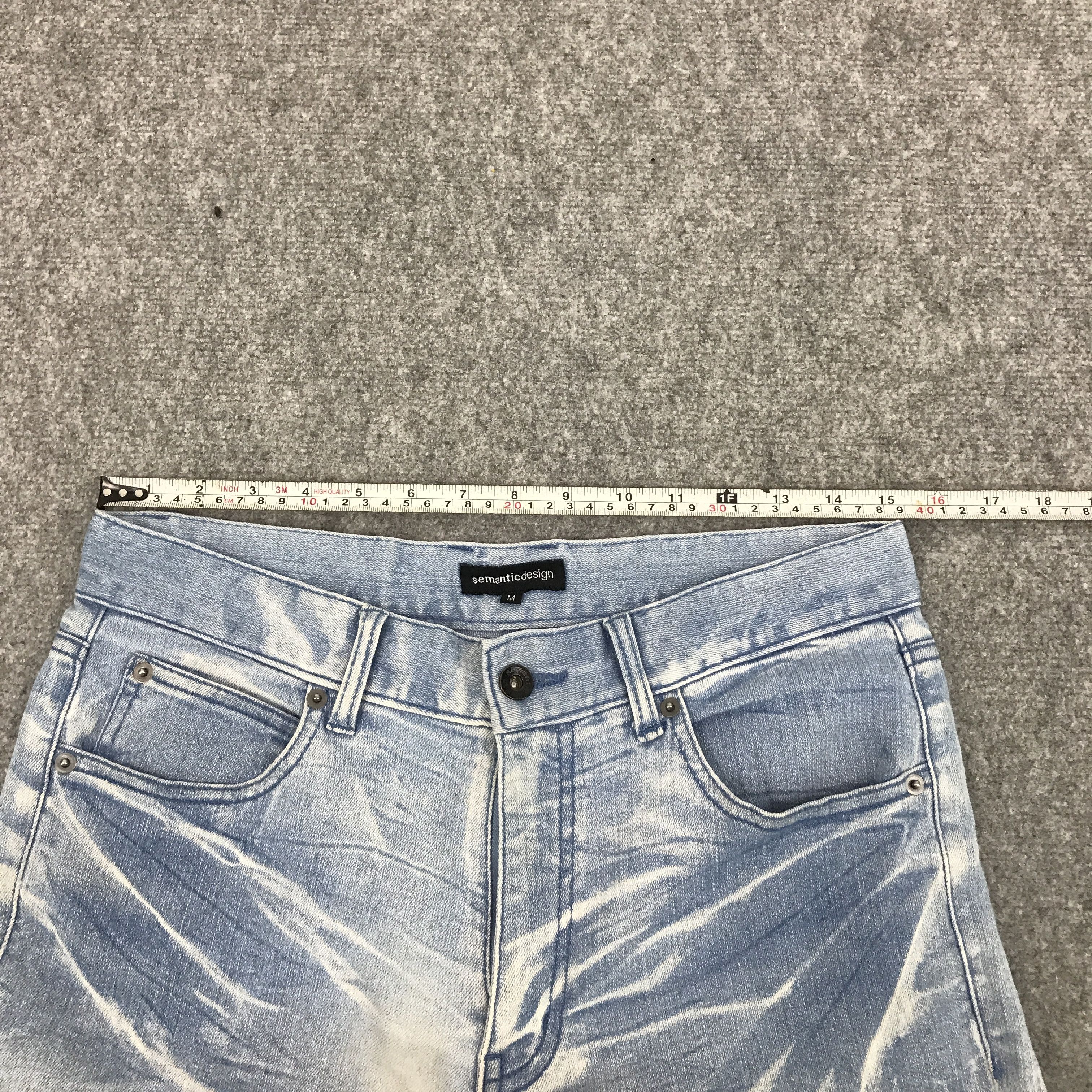 Japanese Brand × semanticdesign SEMANTIC DESIGN JAPAN DESIGN SKINNY JEANS PANTA Size US 30 / EU 46 - 10 Thumbnail