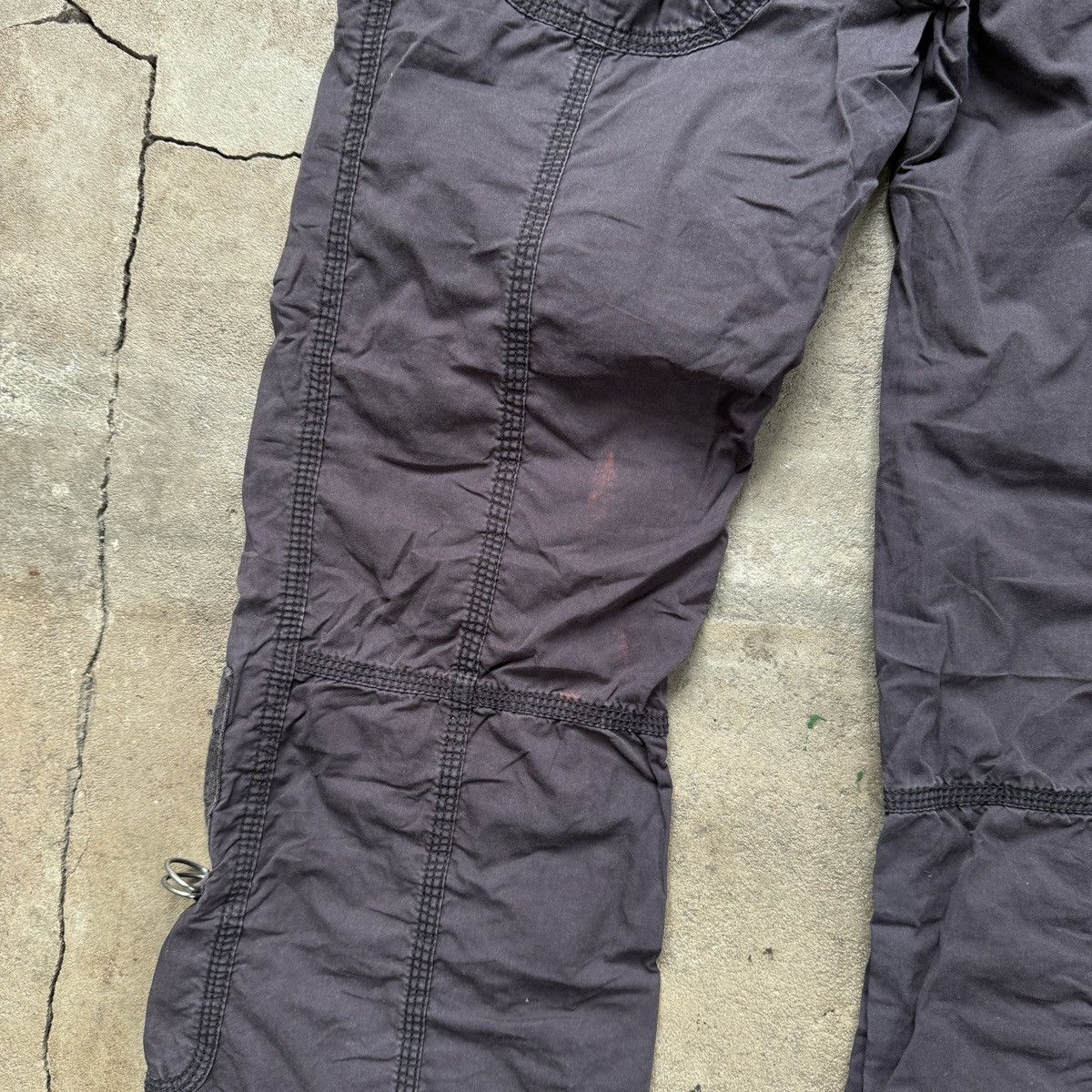 Vintage Vintage Y2K EDC by Esprit Bootcut Sunfaded Bondage Pants Size 24" / US 00 / IT 34 - 7 Thumbnail