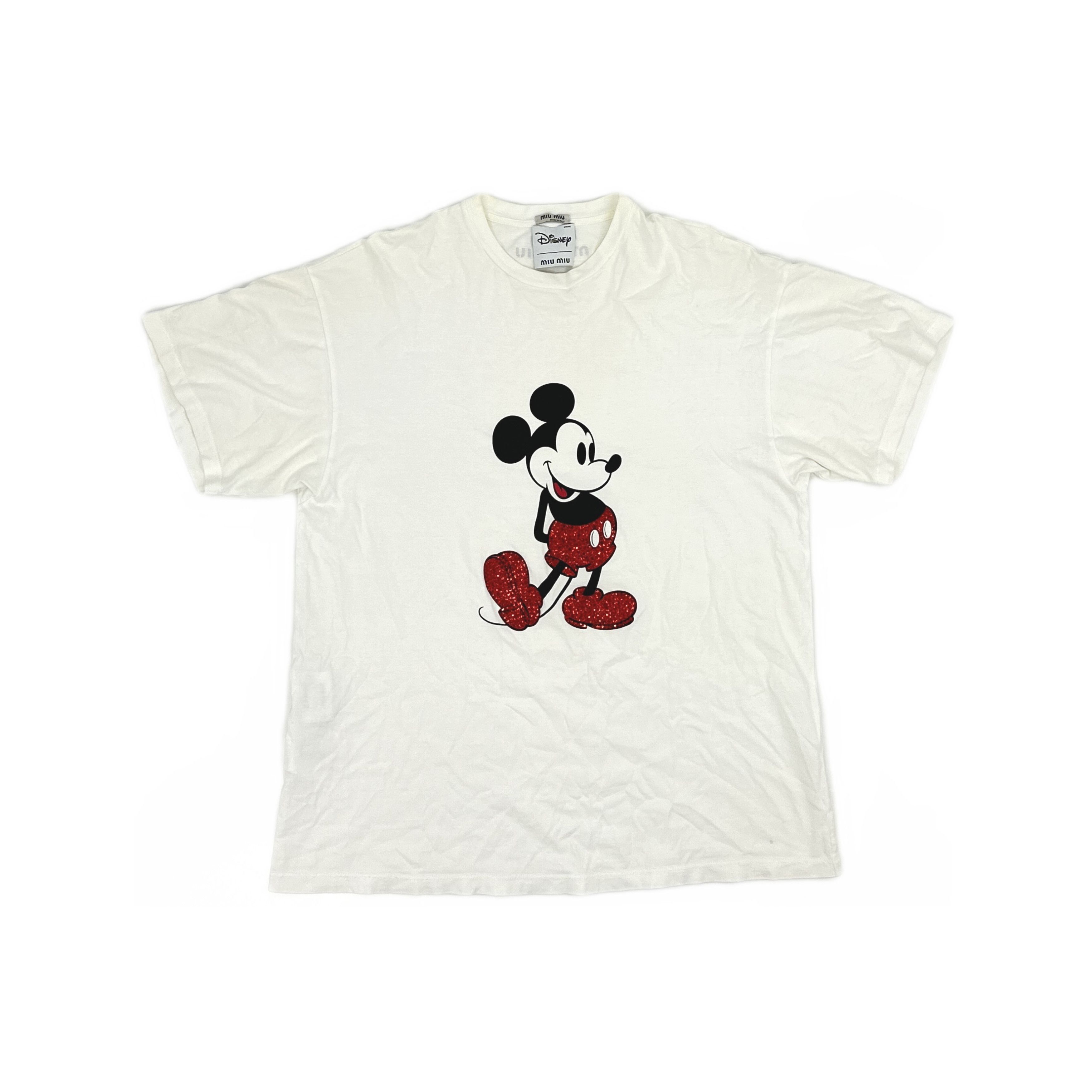 Miu Miu Miu Miu x Disney Mickey Mouse T-Shirt Size XS Size XS / US 0-2 / IT 36-38 - 1 Thumbnail