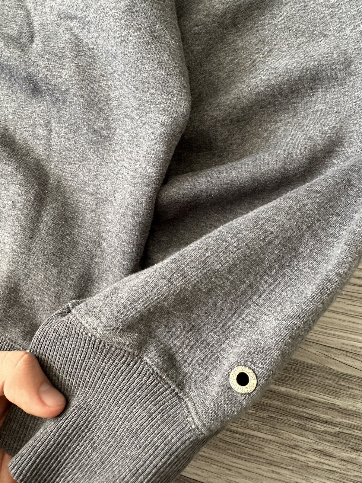 Nike × Vintage Nike vintage boxyfit Sweatshirt Small Swoosh 90s y2k hype Size US XL / EU 56 / 4 - 4 Thumbnail