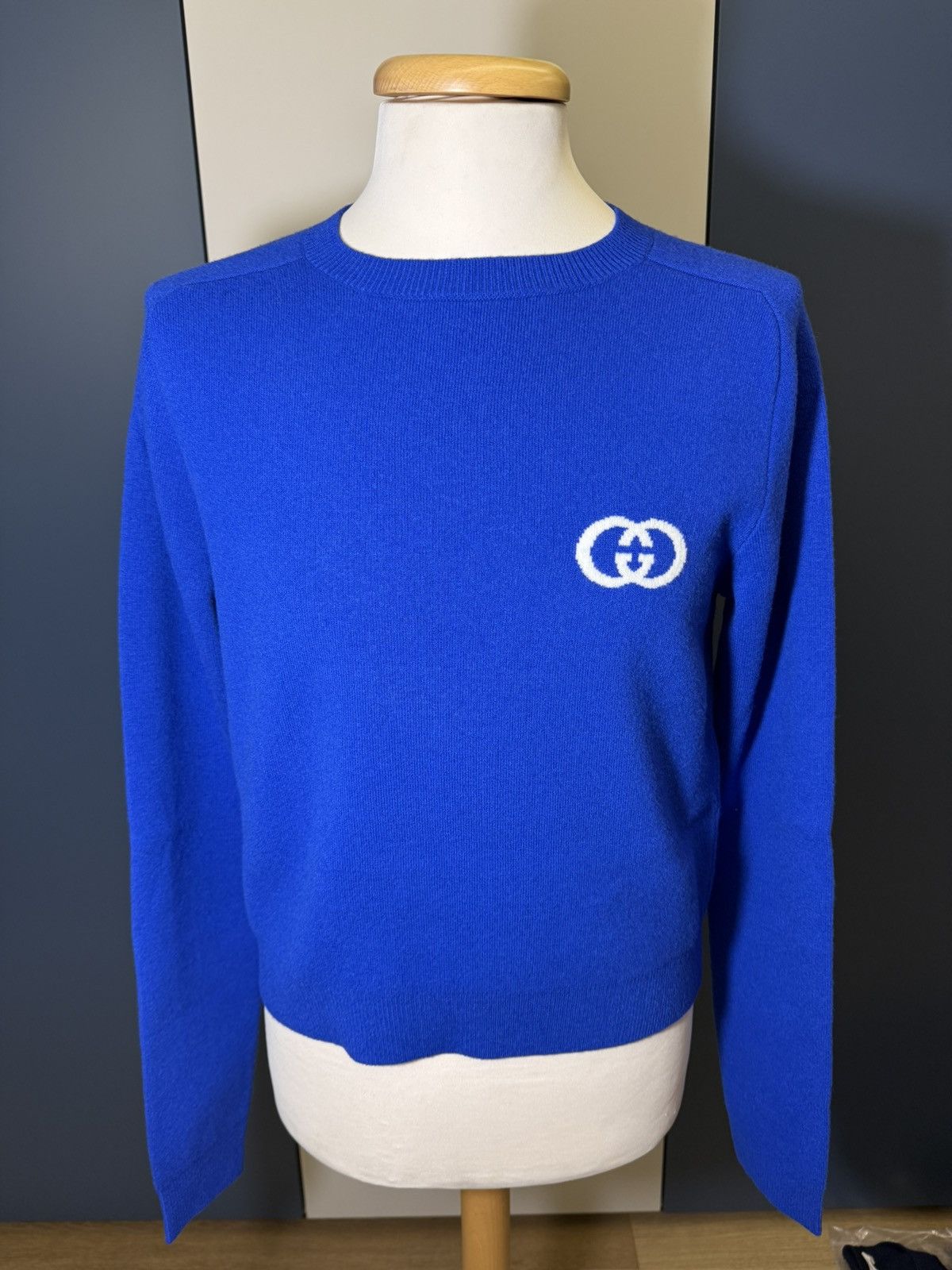Gucci Maglione Gucci unisex blu elettrico Size US S / EU 44-46 / 1 - 1 Thumbnail