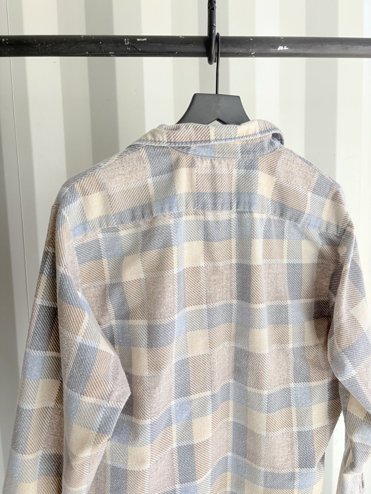 Vintage Vintage Sun Faded Flannel Distressed Grunge Shirt Size US XL / EU 56 / 4 - 4 Thumbnail