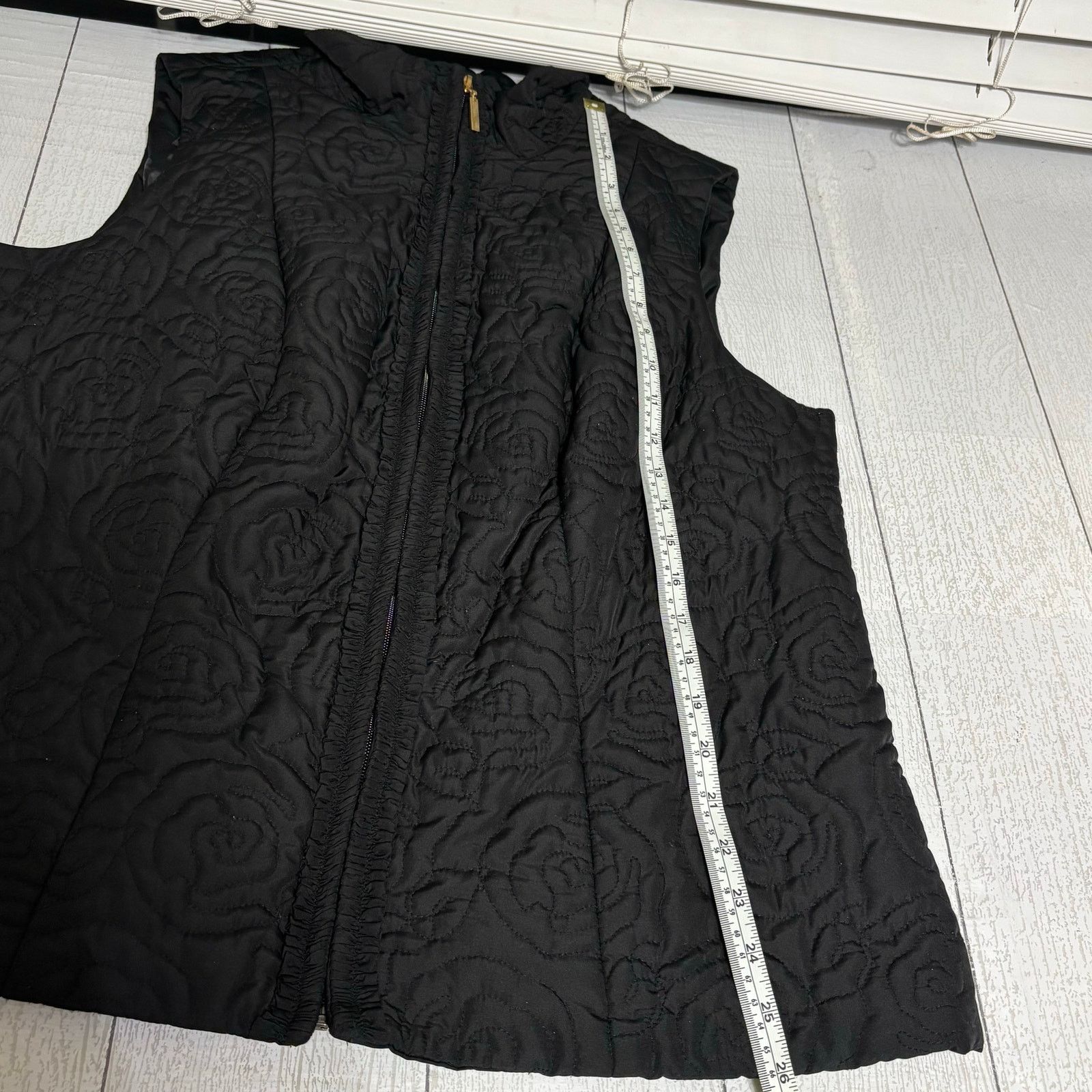 Other Charter Club Woman Black Quilted Vest Size 1X Size XL / US 12-14 / IT 48-50 - 9 Thumbnail