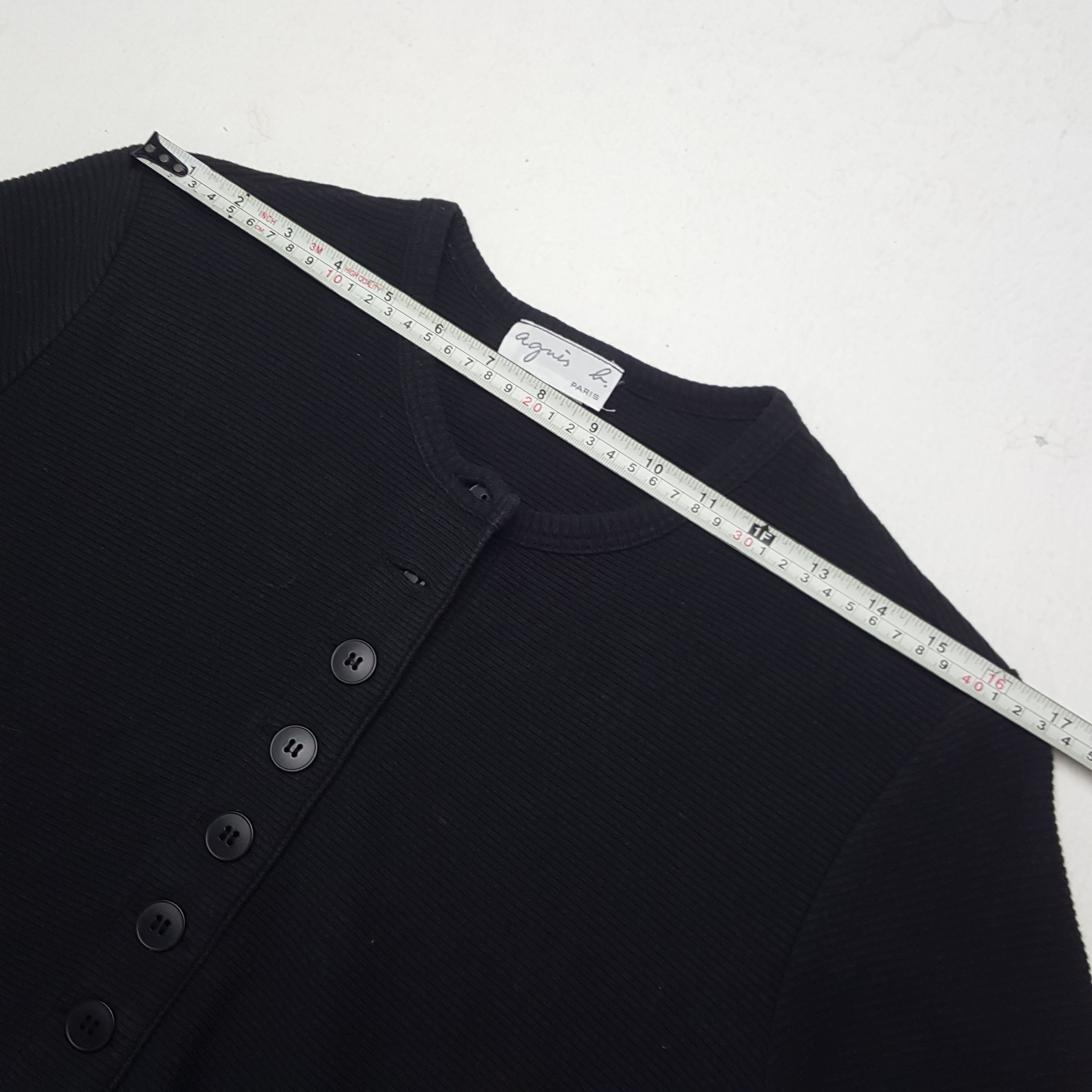 Vintage × agnes b. Vintage Agnes b Button Up Shirt Size S / US 4 / IT 40 - 4 Thumbnail
