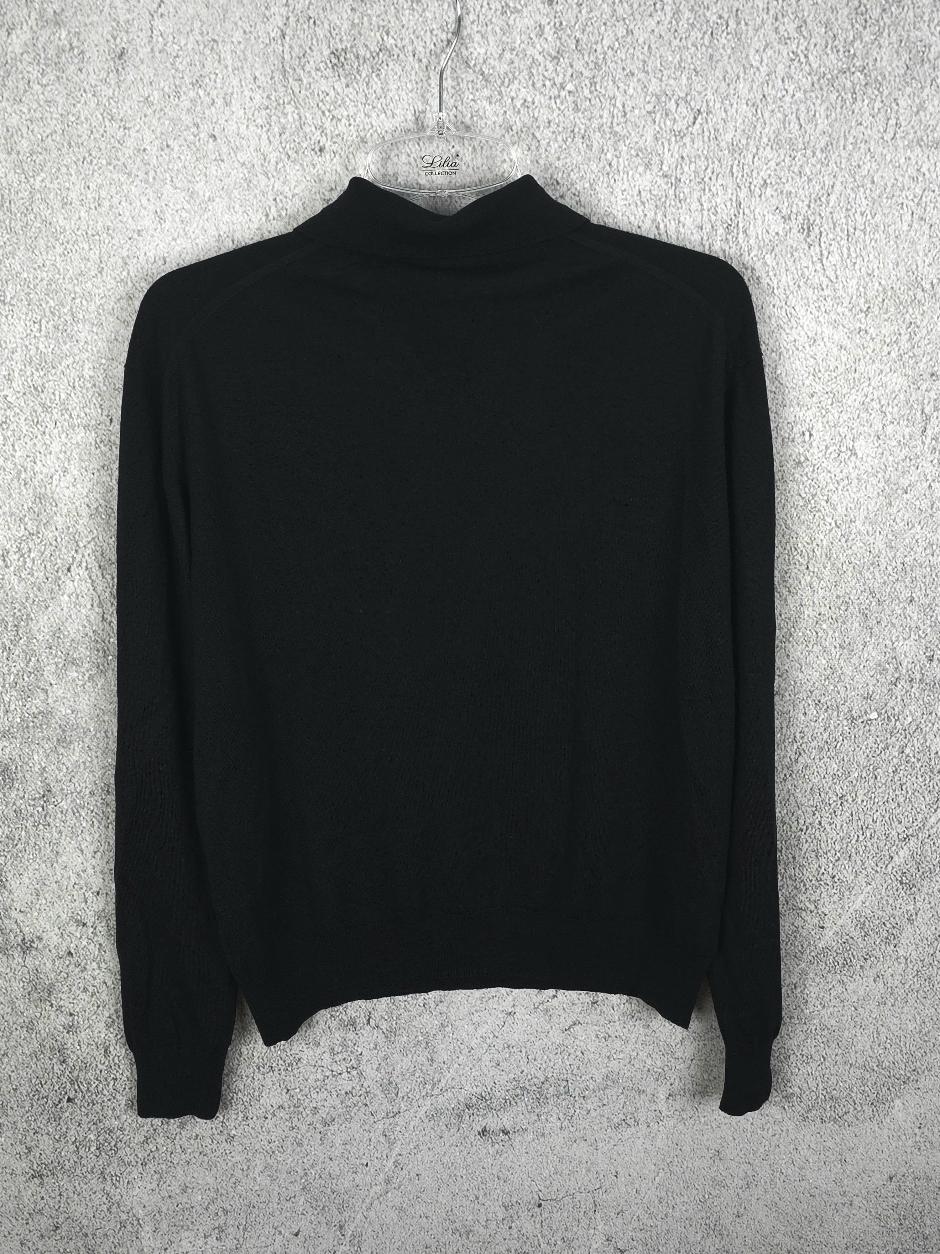 Ermenegildo Zegna Ermenegildo Zegna Vintage Sweater collar shirt silk cashmere Size US L / EU 52-54 / 3 - 4 Thumbnail