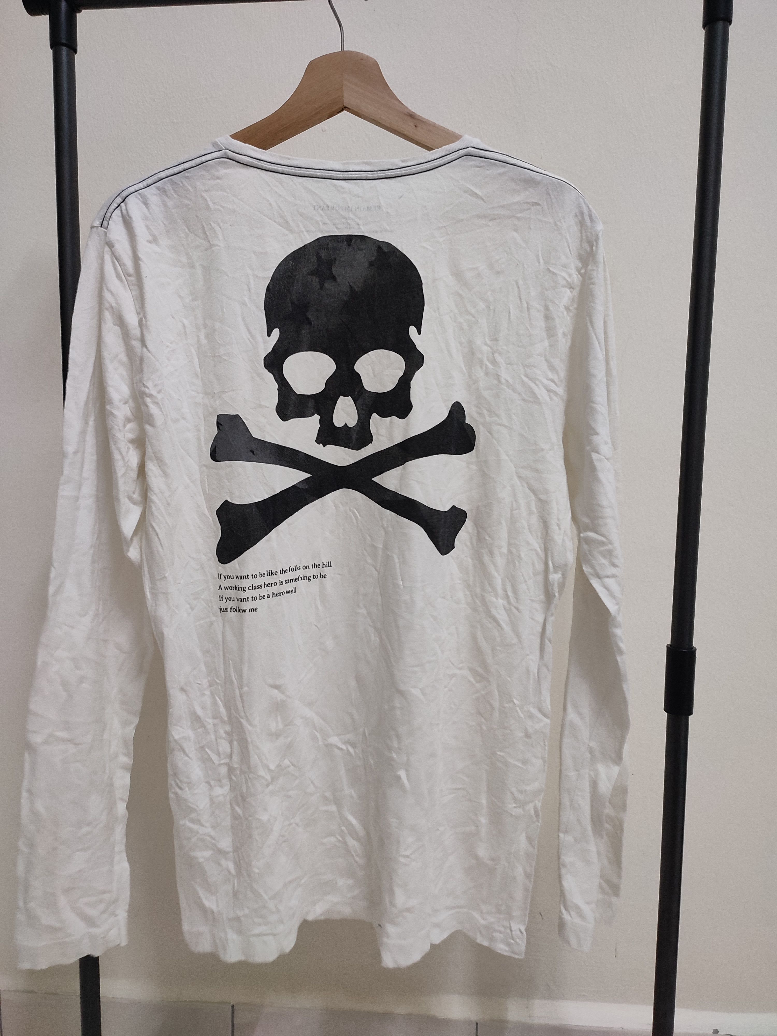 Long Sleeve Moussy Crossbone Vintage