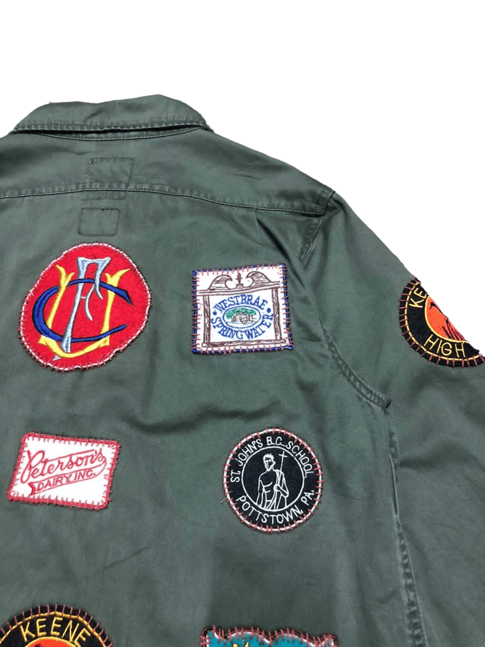 Vintage Vtg Union Outfitter C-46 Button Down Shirt Custom Patch Size US M / EU 48-50 / 2 - 4 Thumbnail