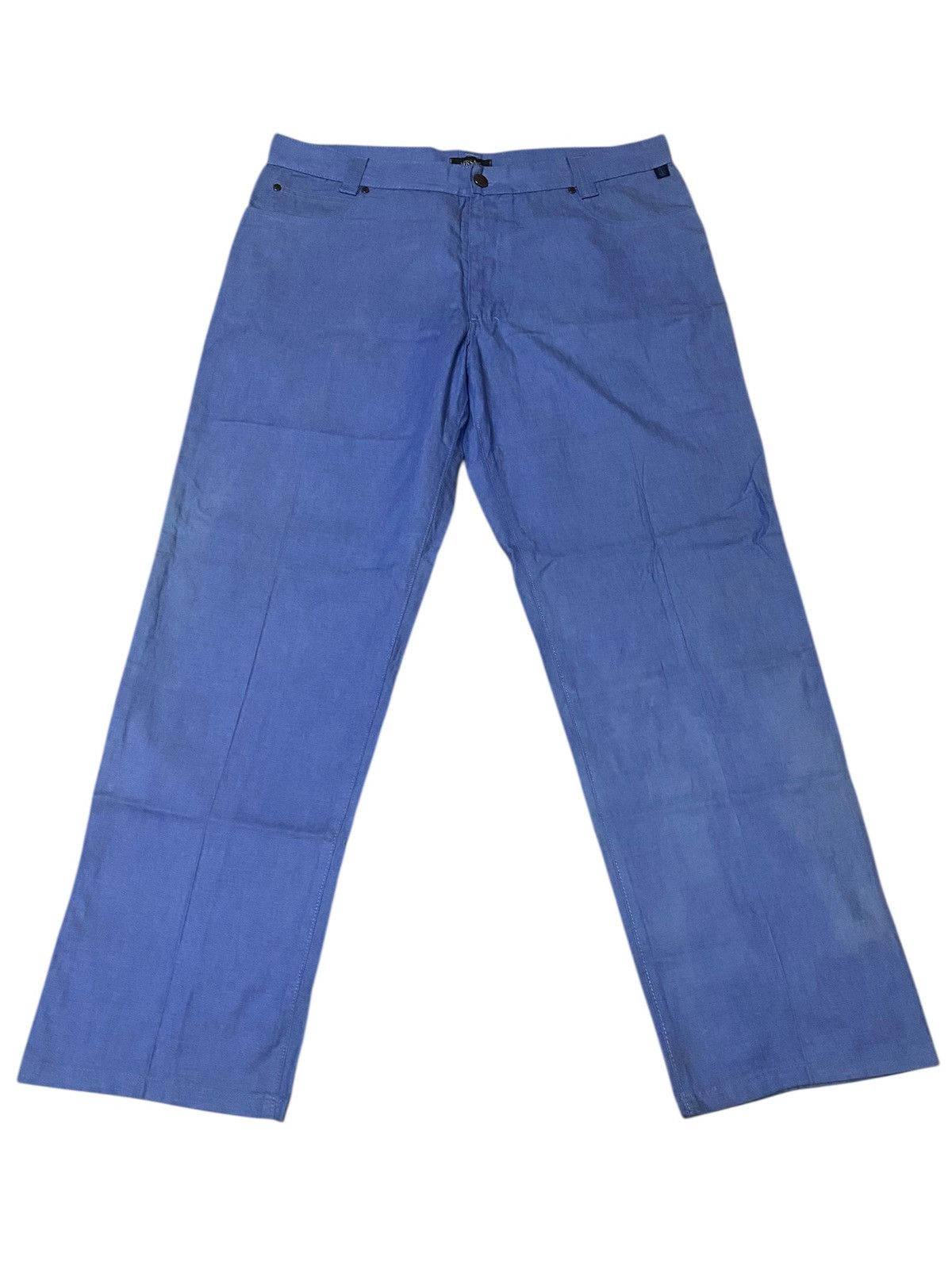 Versace Versace Classic Workwear Light Denim Made In Italy Size US 36 / EU 52 - 1 Thumbnail