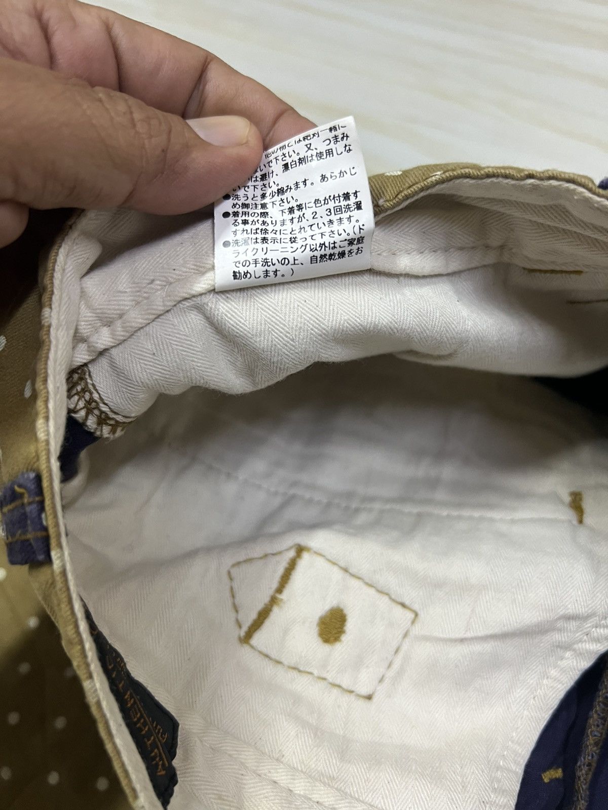 Japanese Brand Japanese Brand Cube Sugar Polkadot Cropped Trousers Pant Size US 30 / EU 46 - 15 Thumbnail