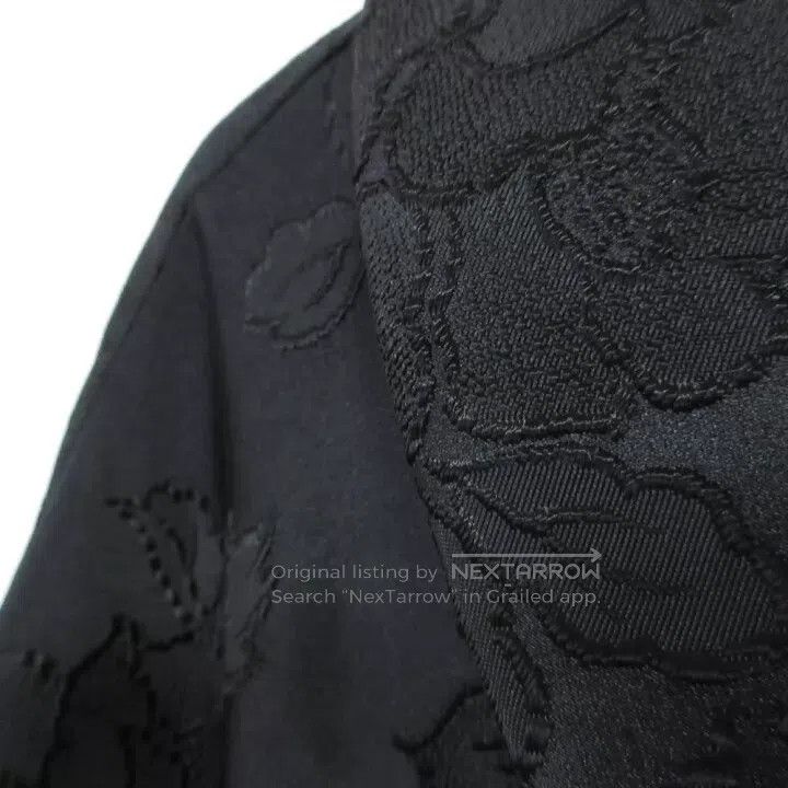 Comme des Garcons Comme des Garcons Vintage black jacquard embroidery round Size S / US 4 / IT 40 - 3 Thumbnail