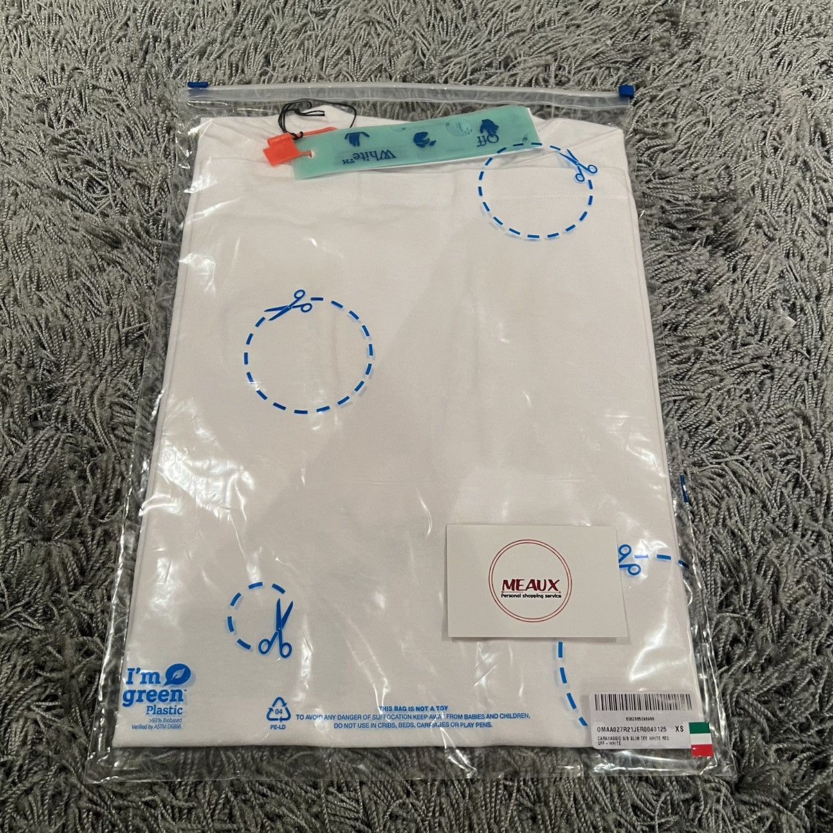 Off-White Off-White tee t-shirt XS bnwt white carravaggio mona Size US XS / EU 42 / 0 - 11 Thumbnail