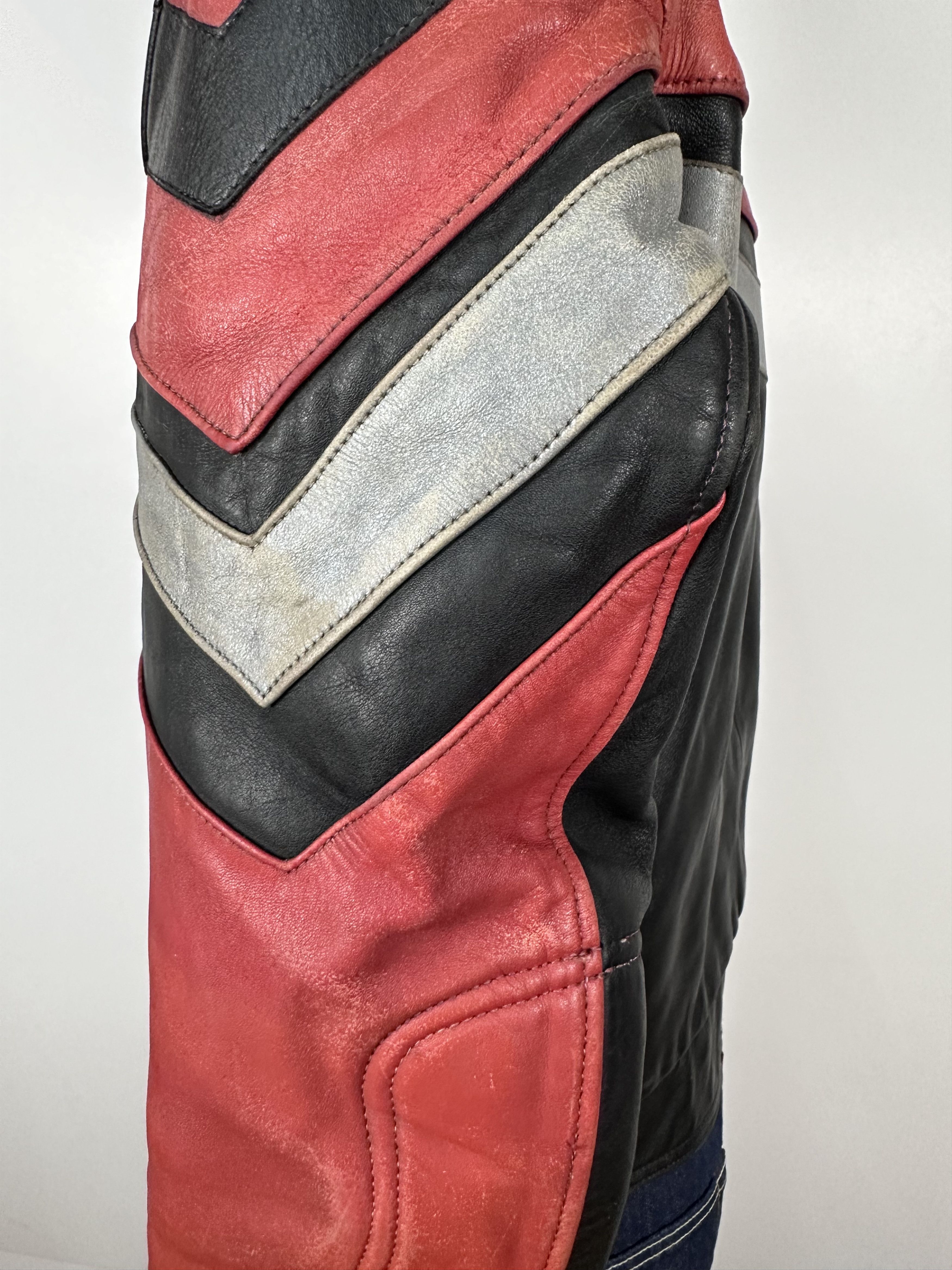Vintage Honda Motul Suzuki Racing Vintage Leather Moto IXS Jacket Size US L / EU 52-54 / 3 - 11 Thumbnail