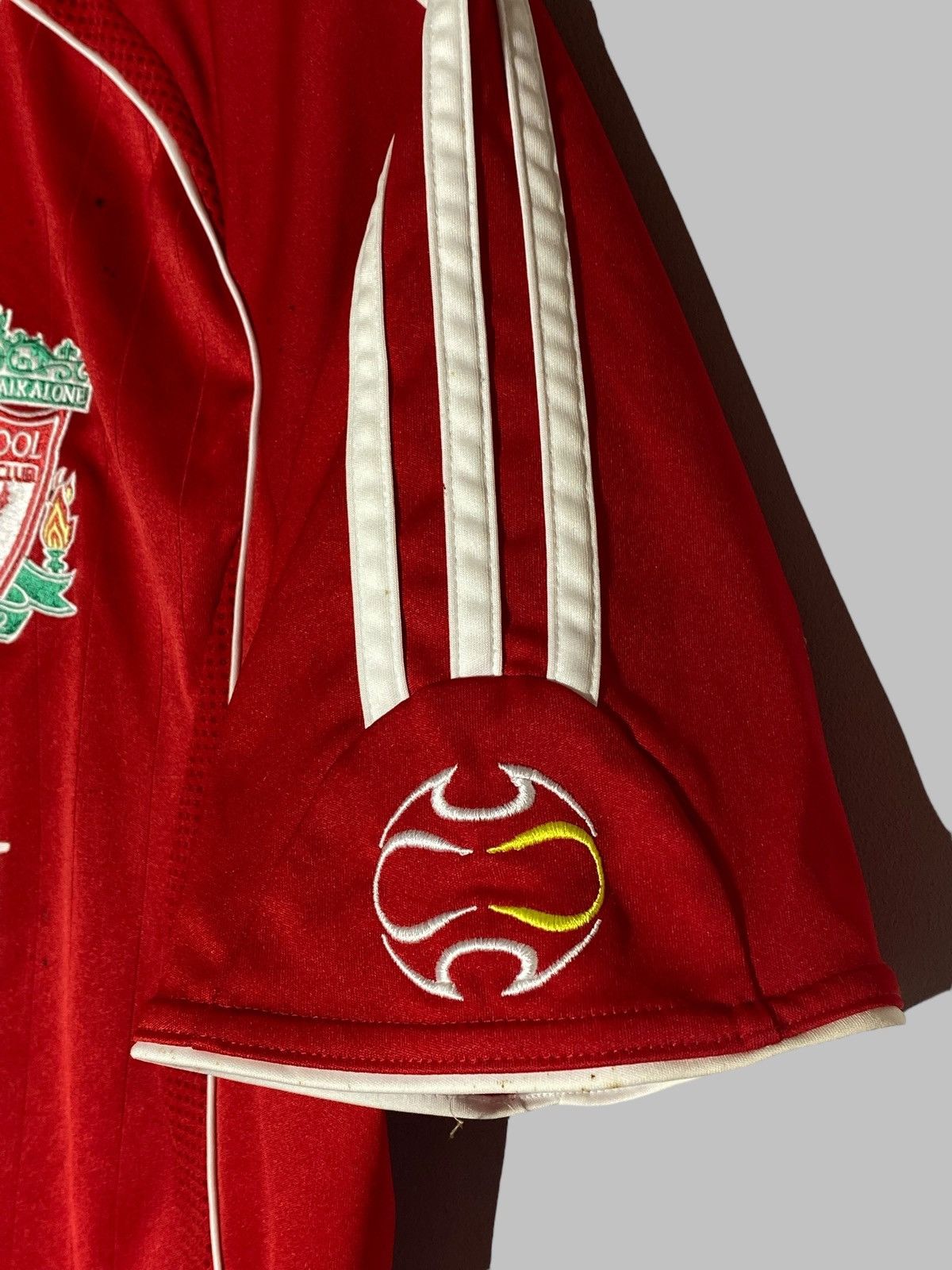 Adidas #17 Bellamy Liverpool FC 2006 Adidas Football Shirt Size US M / EU 48-50 / 2 - 9 Thumbnail