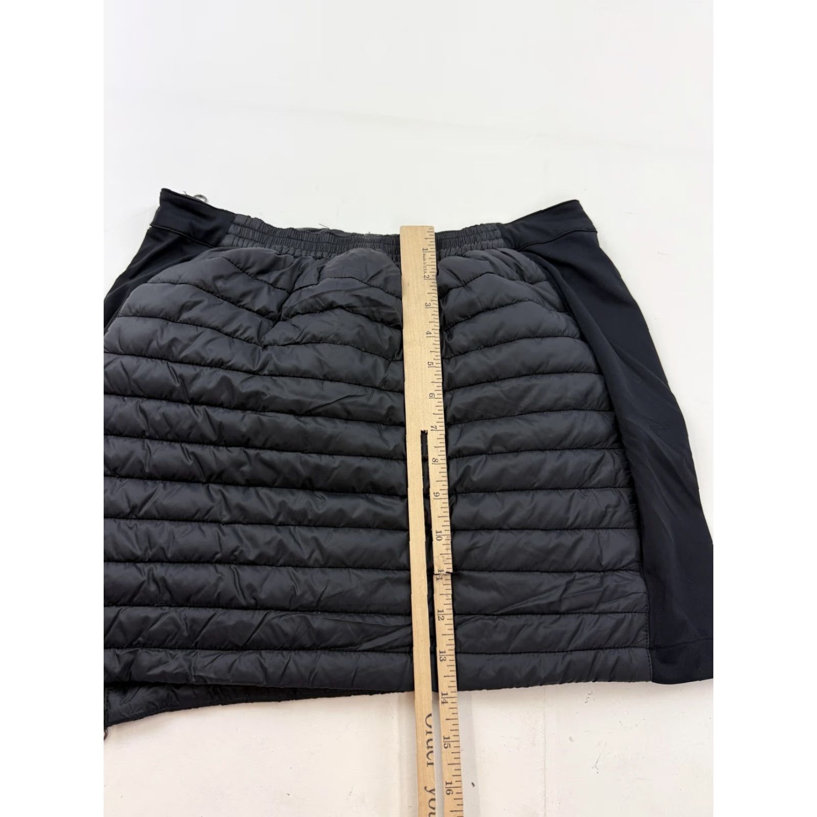 Vintage VINTAGE Little Donkey Andy Skirt Womens L Black Quilted Insulated Athletic Hiking Size 36" / US 14 / IT 50 - 7 Thumbnail