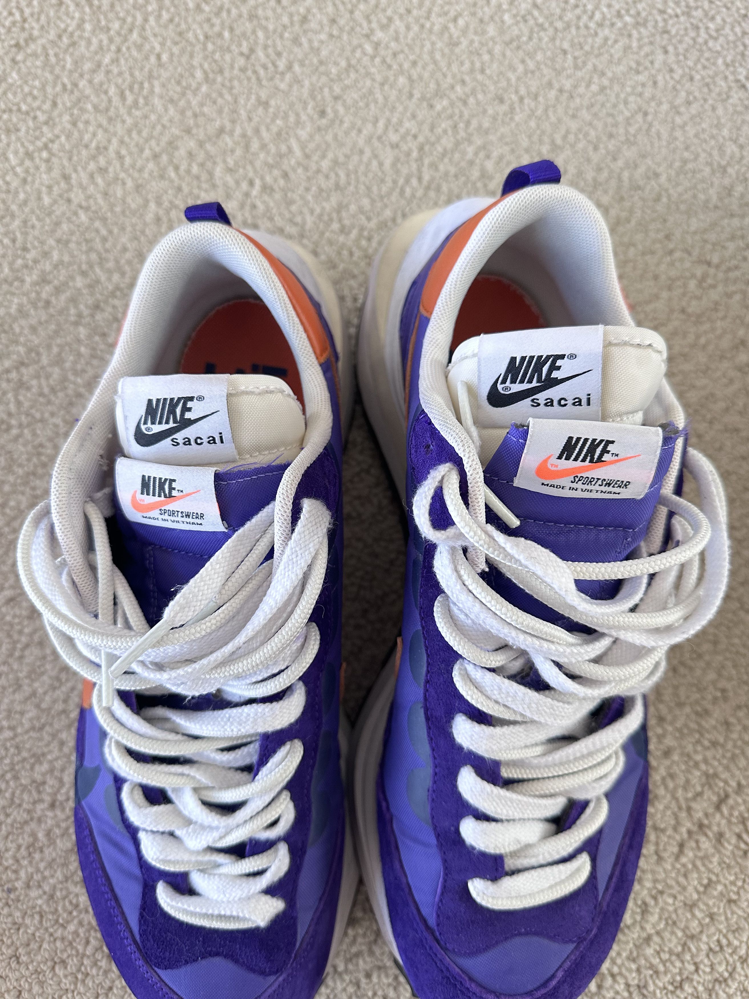 Nike × Sacai Nike Sacai Purple Sneaker Size US 10 / EU 43 - 5 Thumbnail