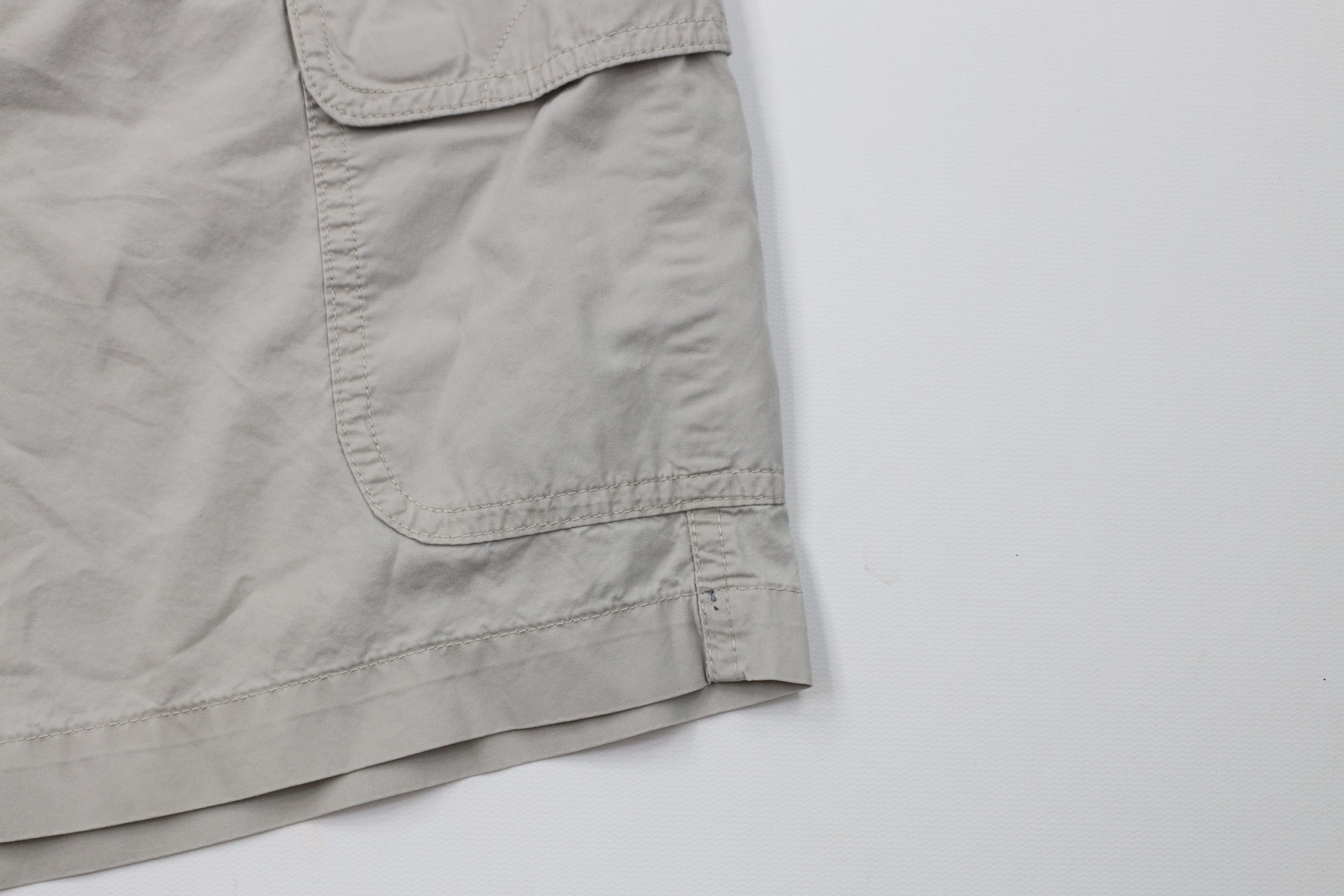 Columbia Vintage Y2K Columbia Spell Above Knee Trekking Cargo Shorts Size 38" / US 16 / IT 52 - 5 Thumbnail