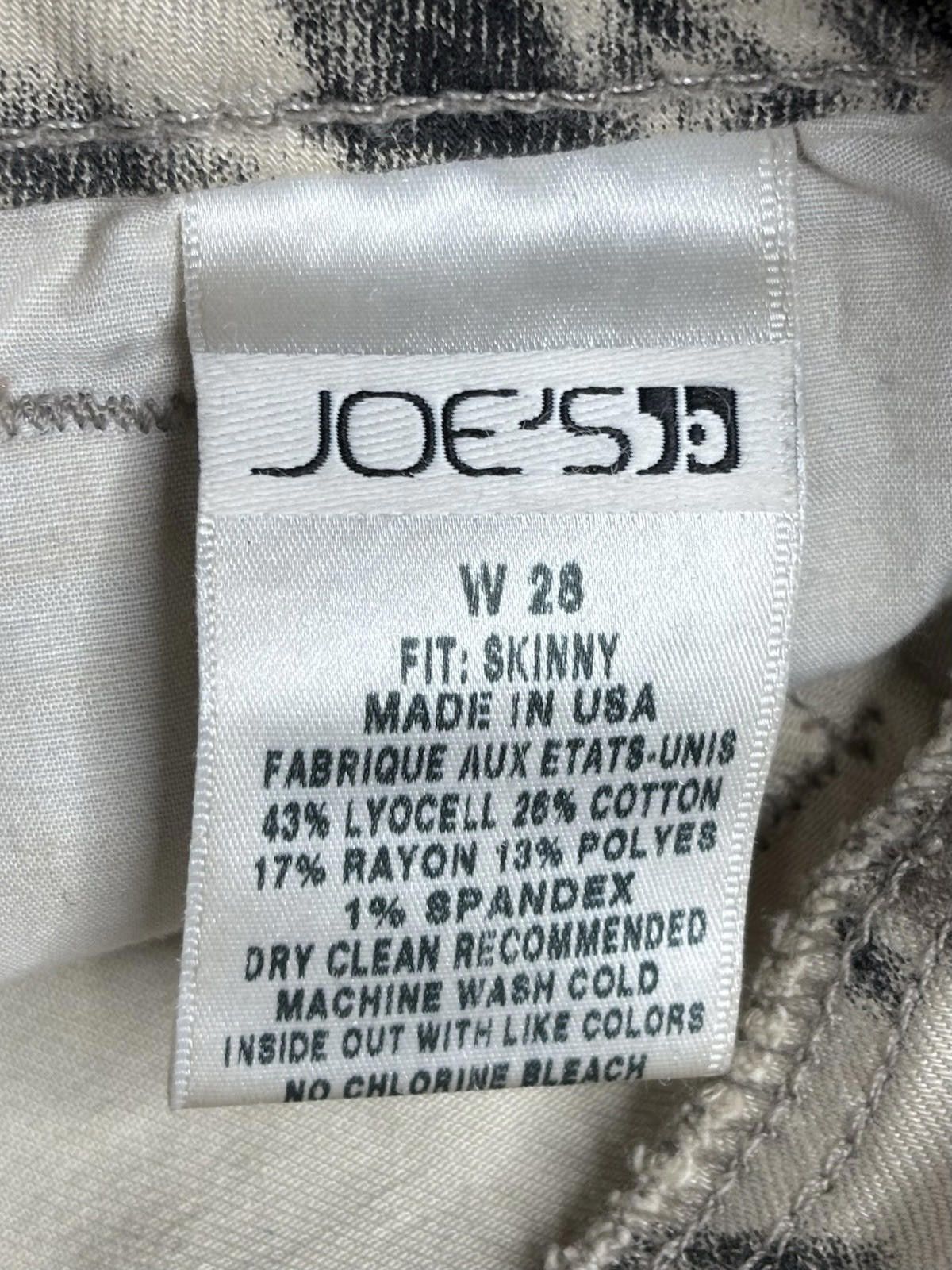 Other Joe's Jeans Women's 28 Tie Dye Denim Stretch USA Made Size 28" / US 6 / IT 42 - 3 Thumbnail