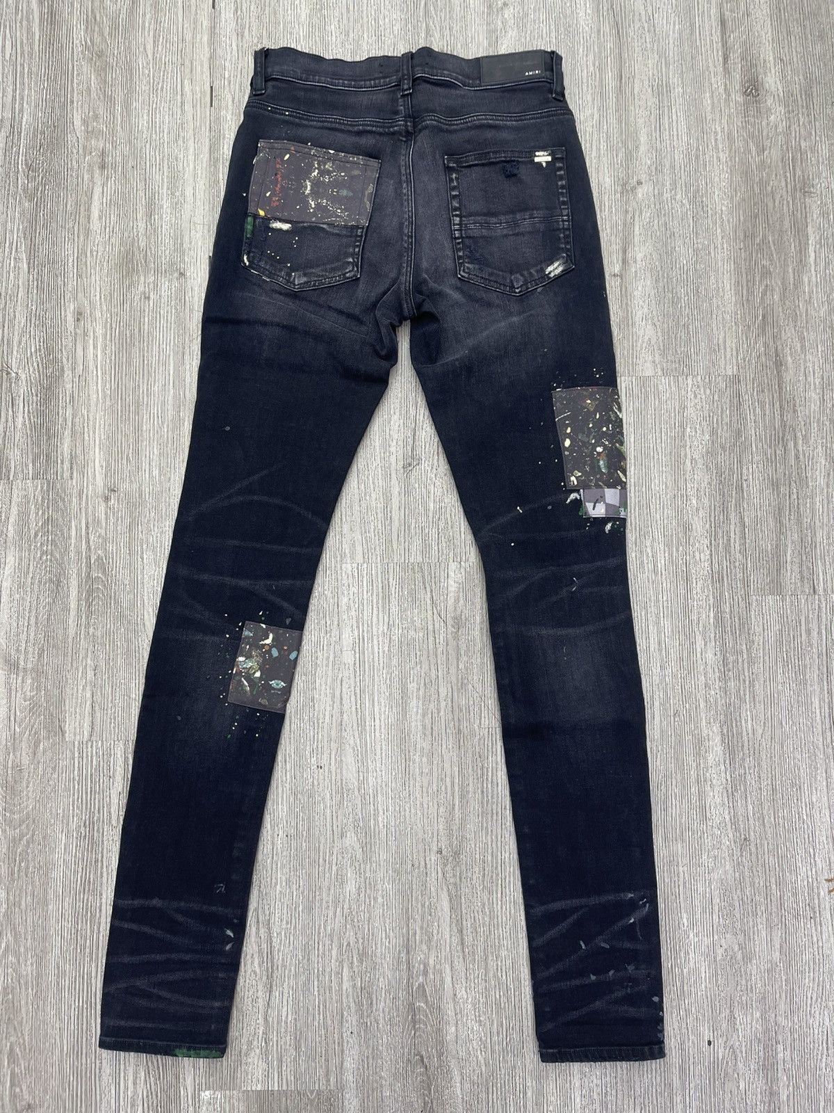 Amiri Amiri Art patch black jeans Size US 30 / EU 46 - 2 Thumbnail