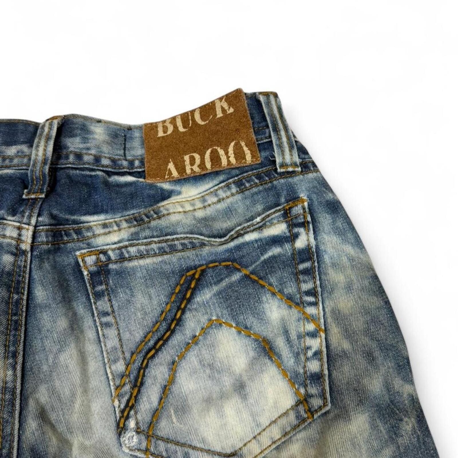True Religion Buckaroo vintage shade light wash denim jeans Size 28" / US 6 / IT 42 - 4 Thumbnail