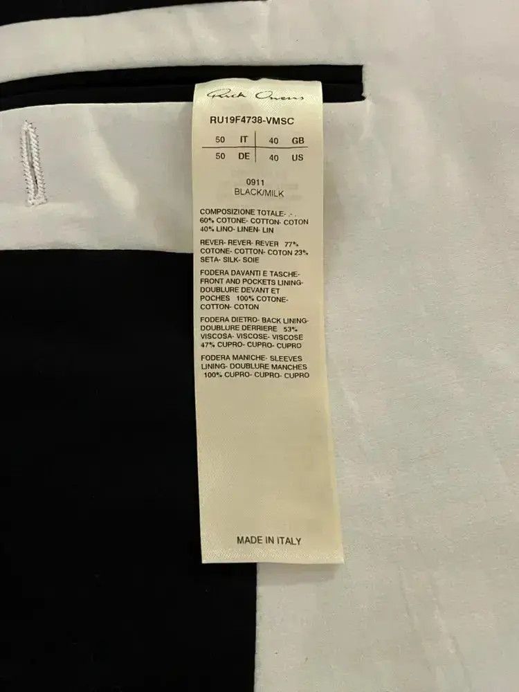 Rick Owens Sz 5-2507 Size US M / EU 48-50 / 2 - 3 Thumbnail