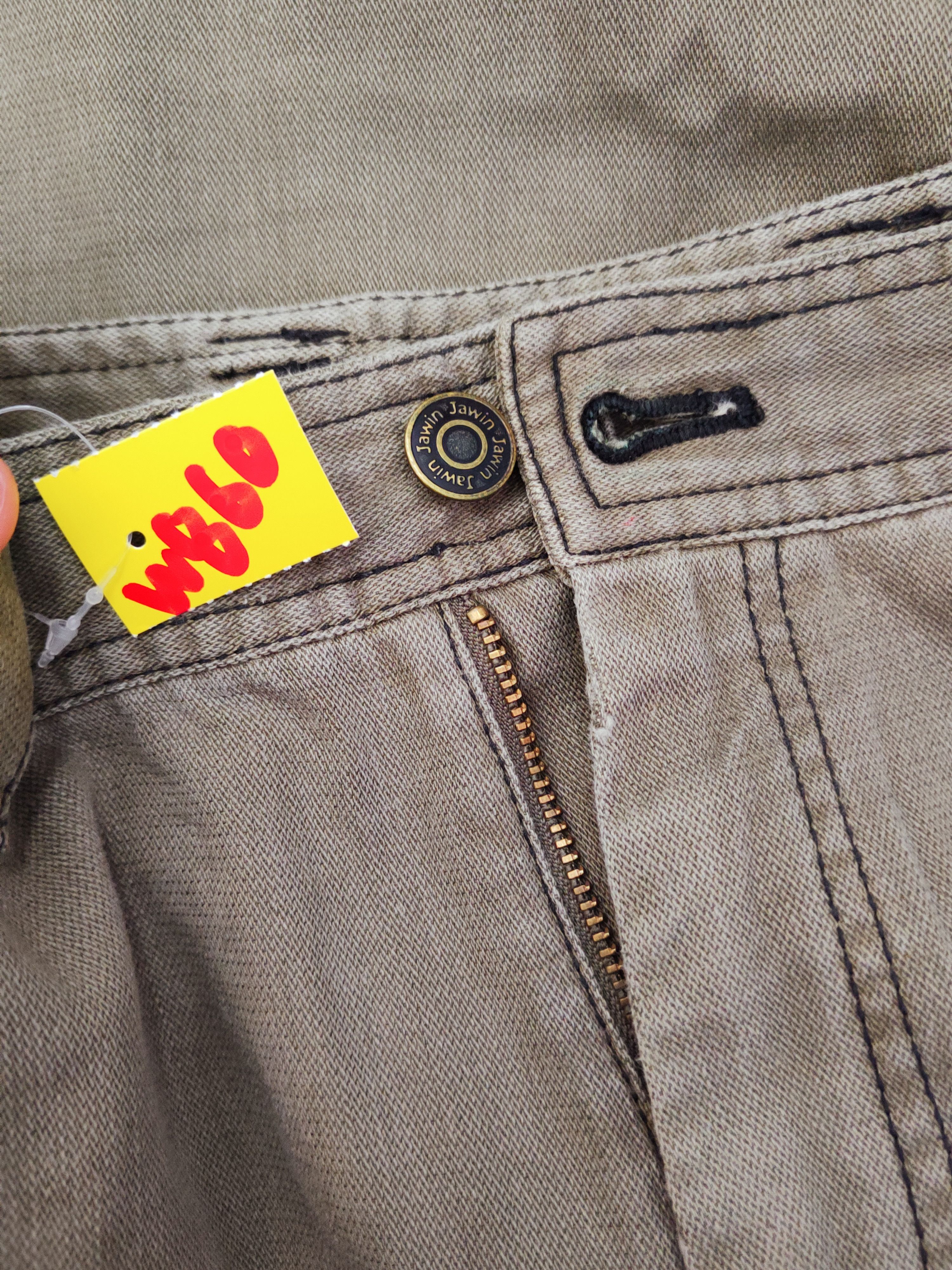 Japanese Brand Jawin Green Faded Multipocket Tactical Cargo Pants #W860 Size US 30 / EU 46 - 16 Thumbnail