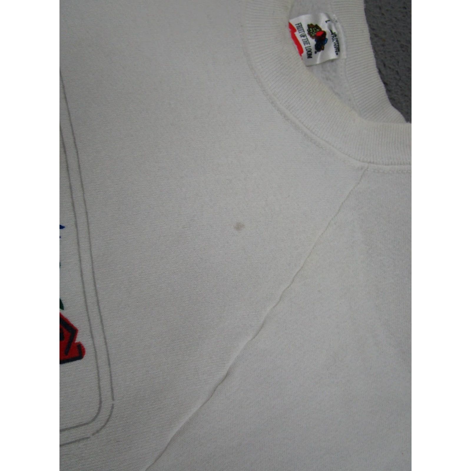 Fruit Of The Loom VTG Miller Hi Life Wisconsin License Plate Raglan Sleeve Sweatshirt L READ Size US L / EU 52-54 / 3 - 5 Thumbnail