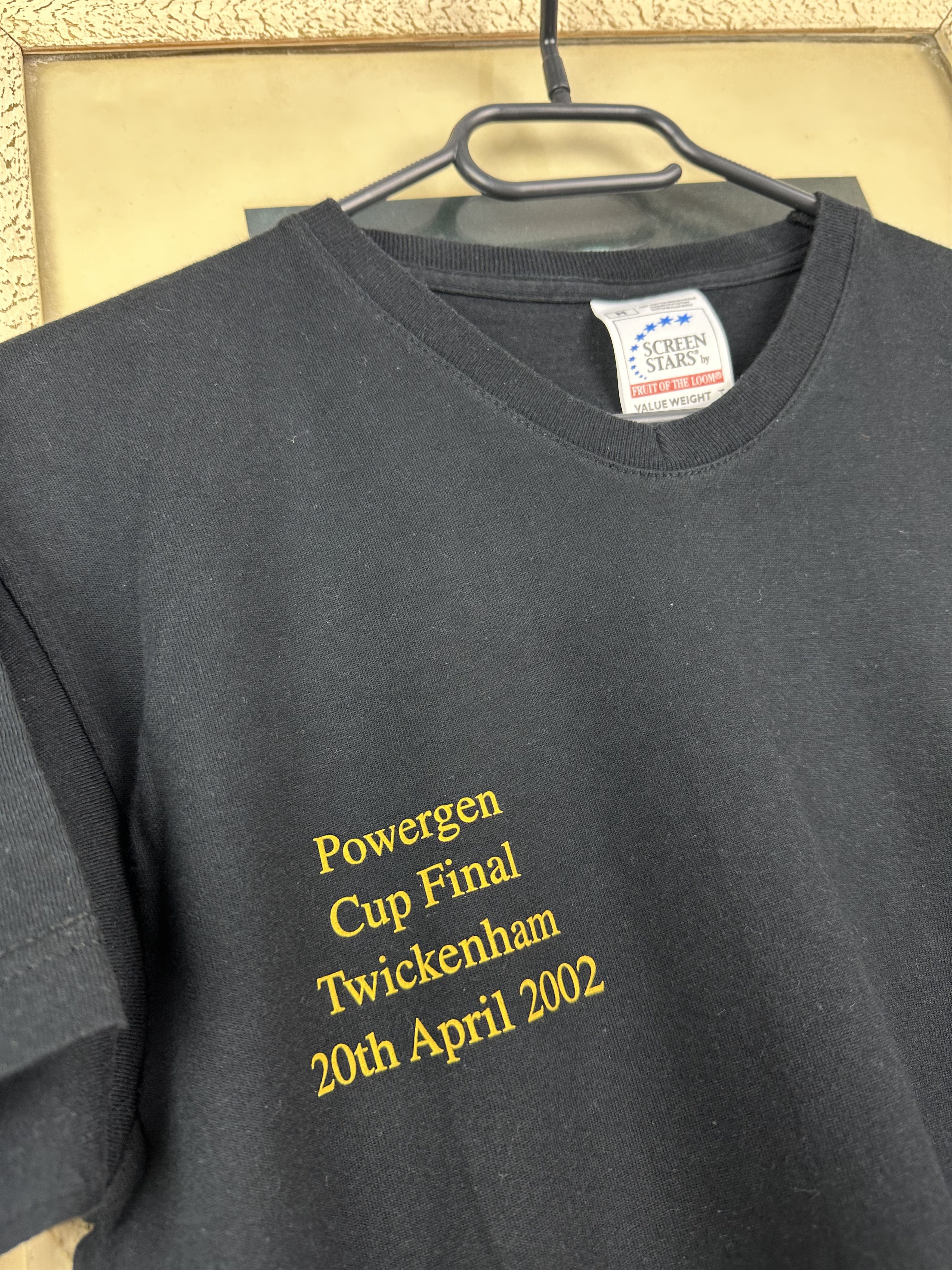 Vintage Northampton Rugby Shirt Vintage Jersey Cup Final Train Size US M / EU 48-50 / 2 - 5 Thumbnail