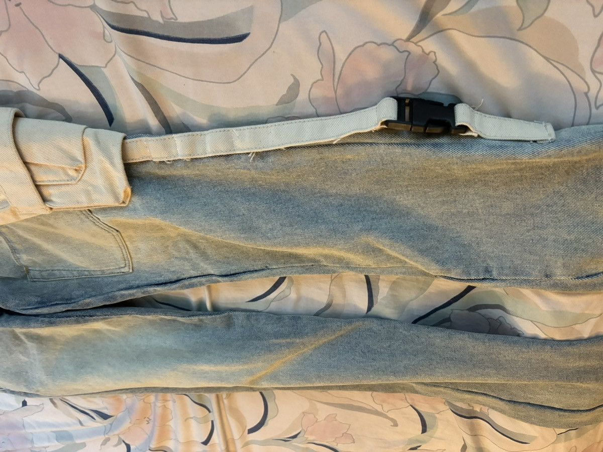 MNML Mnml denim jeans with custom patchwork Size US 31 - 3 Thumbnail