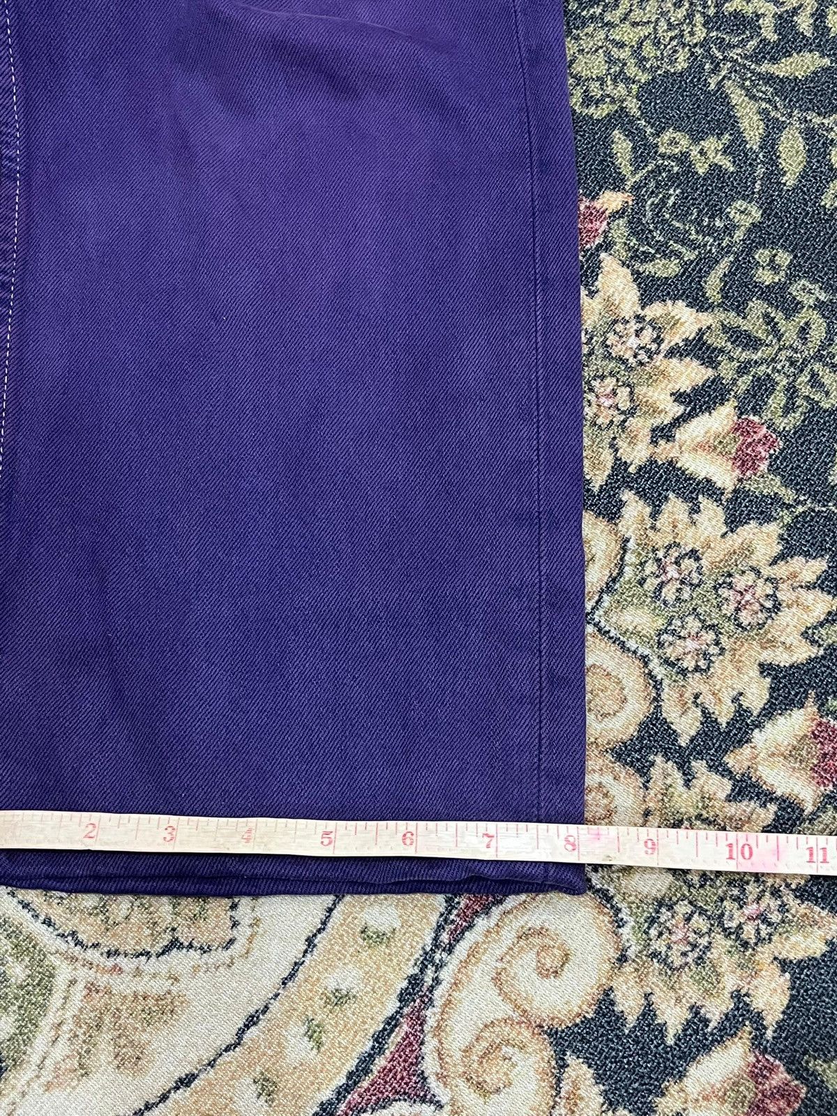 Levi's × Vintage Vtg 90's Levis 501 Purple Dyed Denim Pants Size US 32 / EU 48 - 8 Thumbnail