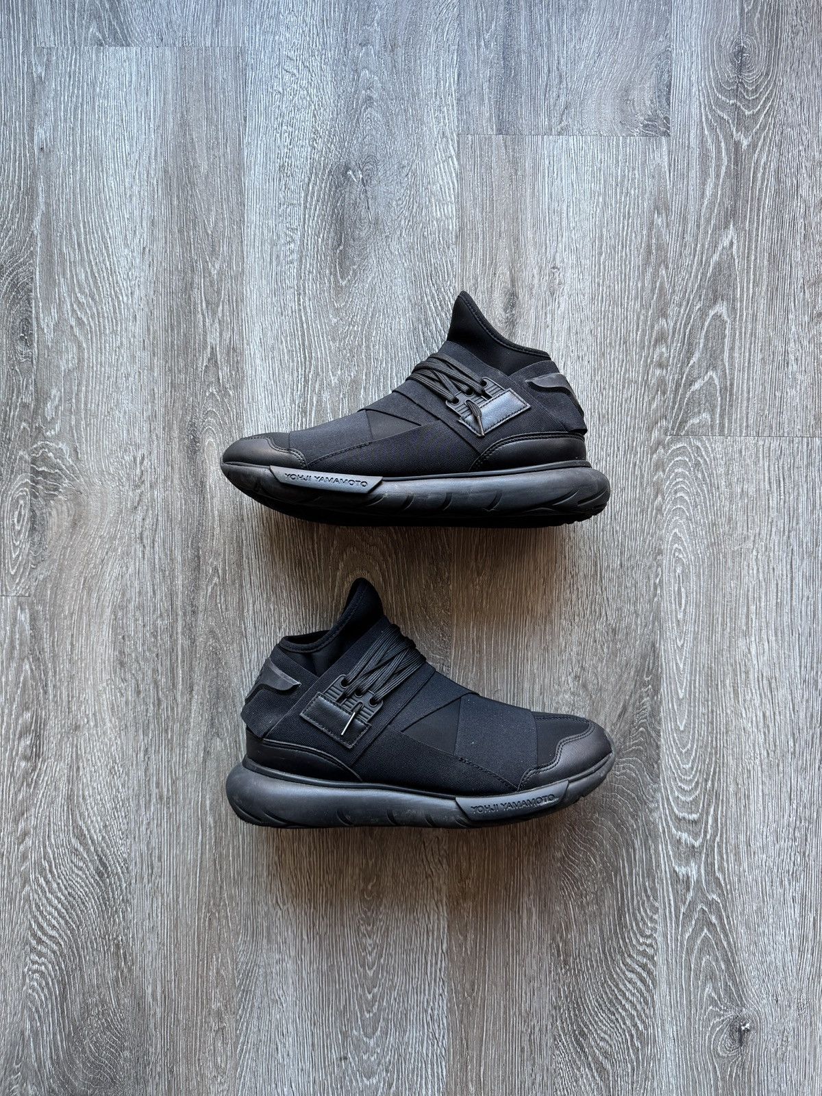 Y-3 Y-3 Qasa, black / black Size US 9 / EU 42 - 2 Thumbnail