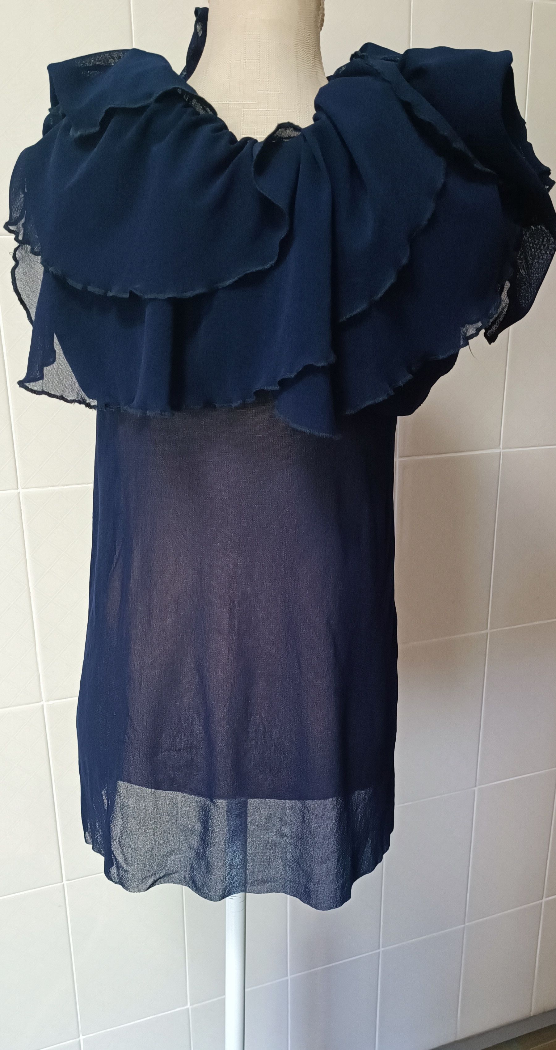 Jean Paul Gaultier 2000's _ Ruffles Tank dress Size L / US 10 / IT 46 - 9 Thumbnail