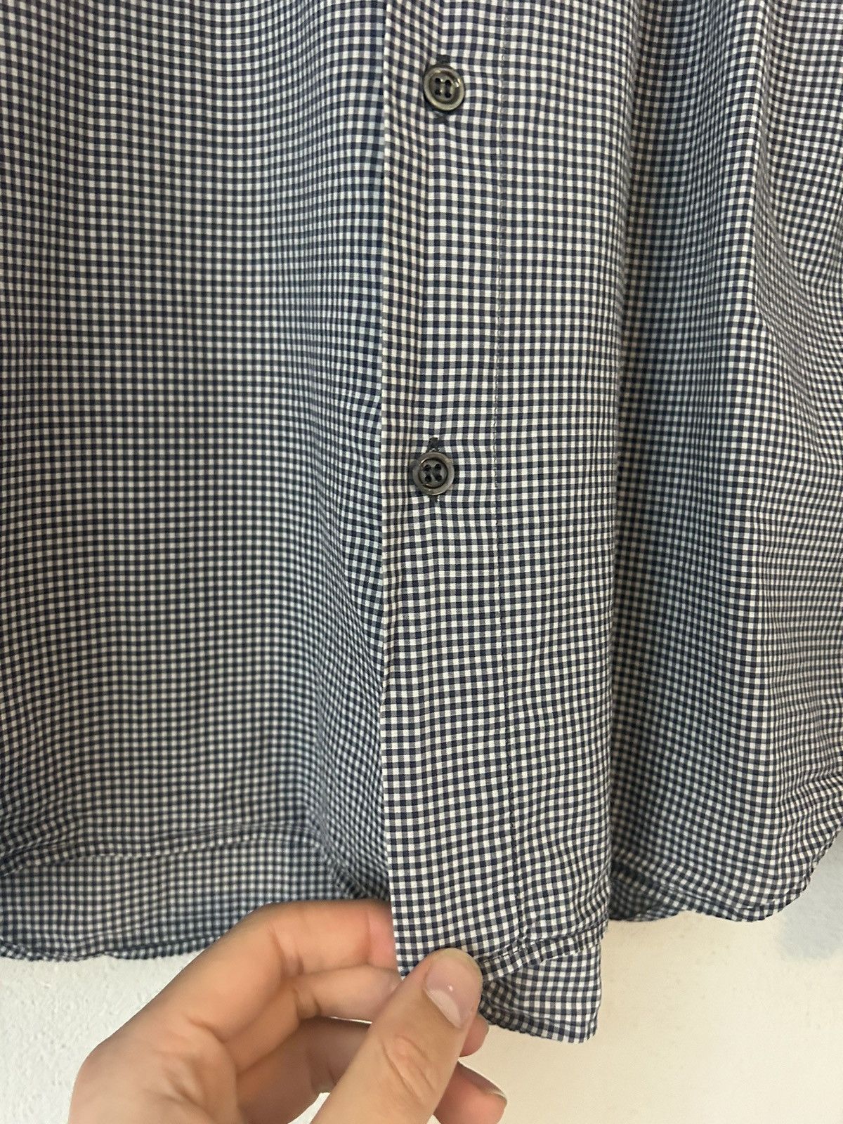 Dior Plaid Oxford Button-Up Shirt Size US L / EU 52-54 / 3 - 8 Thumbnail