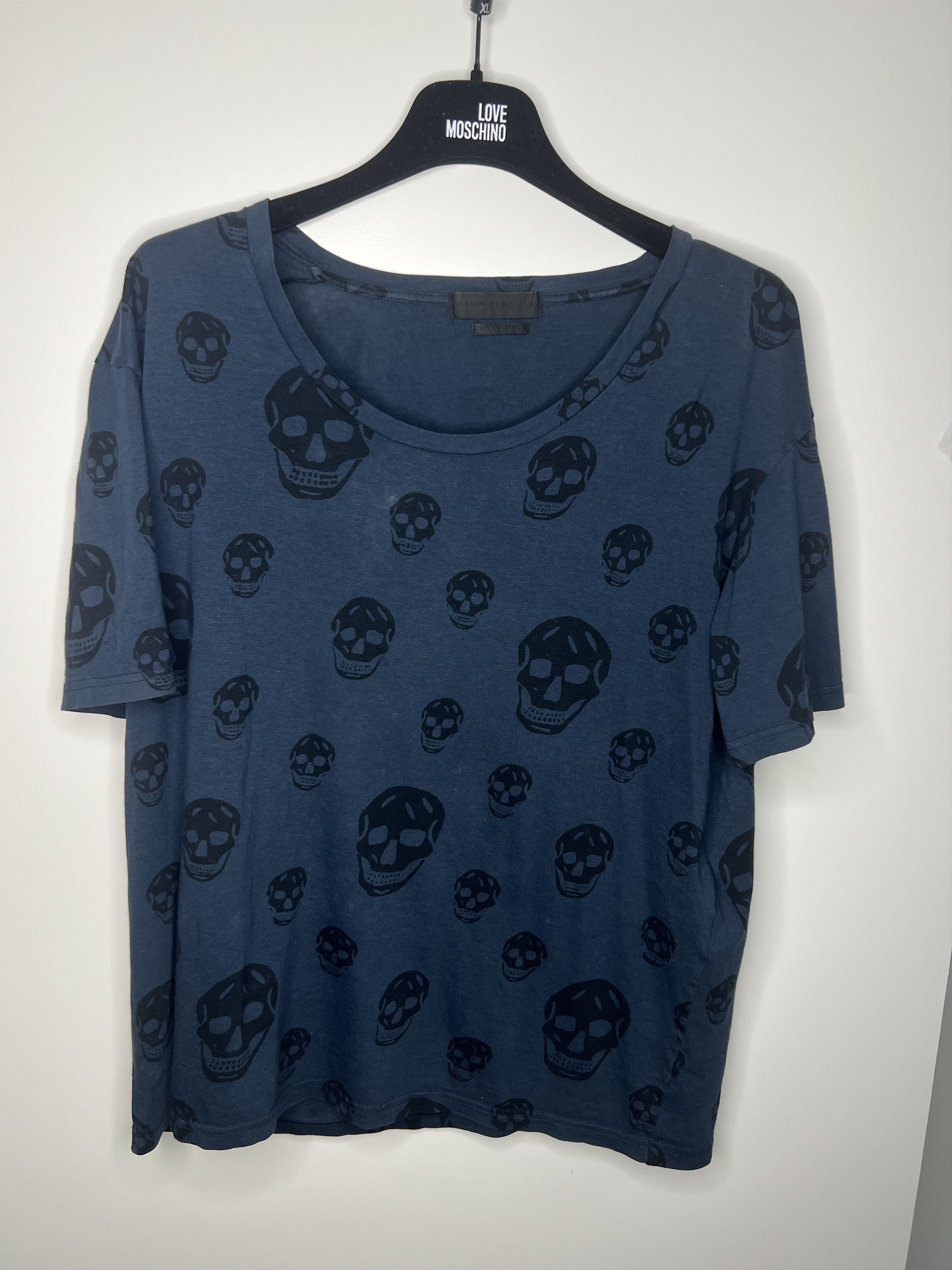 Alexander McQueen Skull All-Over Tee Size US L / EU 52-54 / 3 - 1 Thumbnail