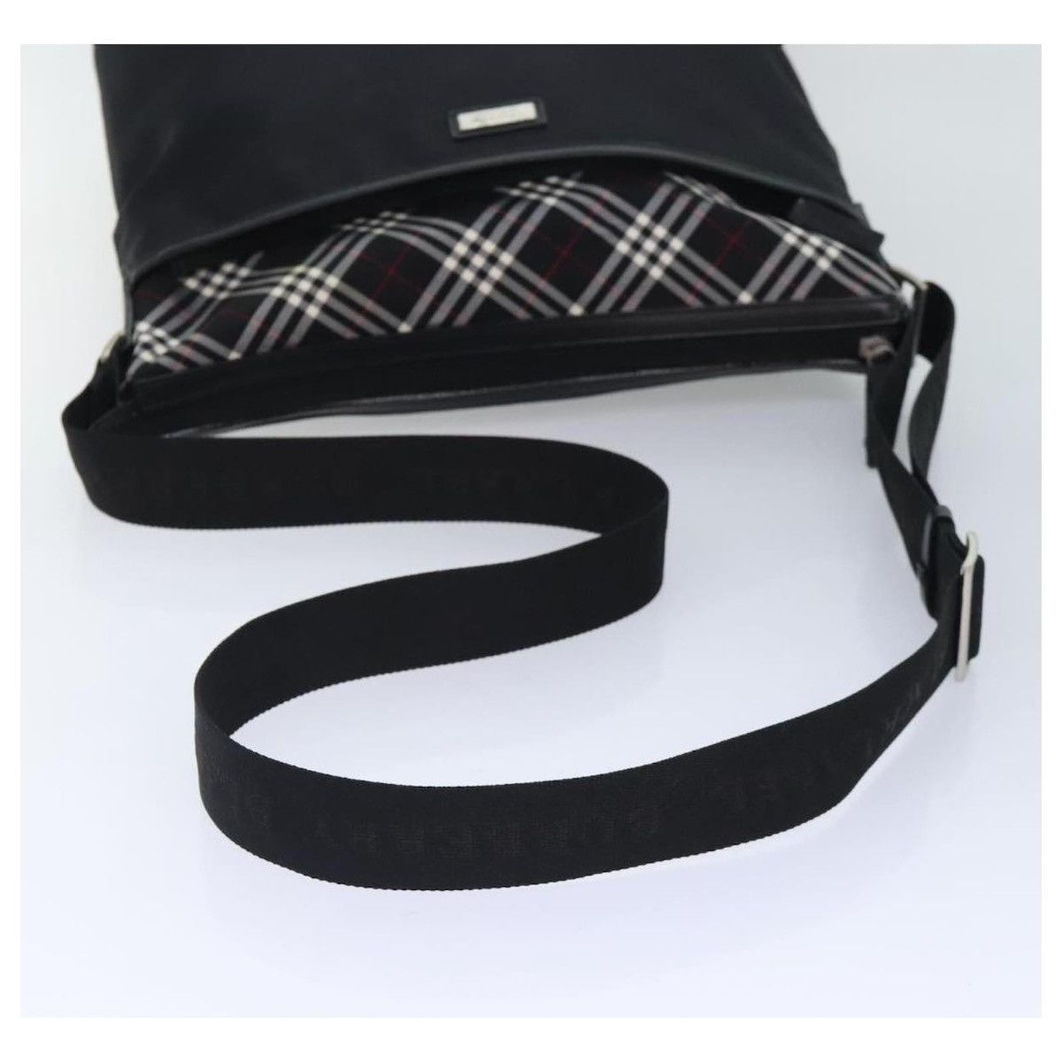Burberry Auth BURBERRY Nova Check Black label Shoulder Bag Nylon Size ONE SIZE - 6 Thumbnail