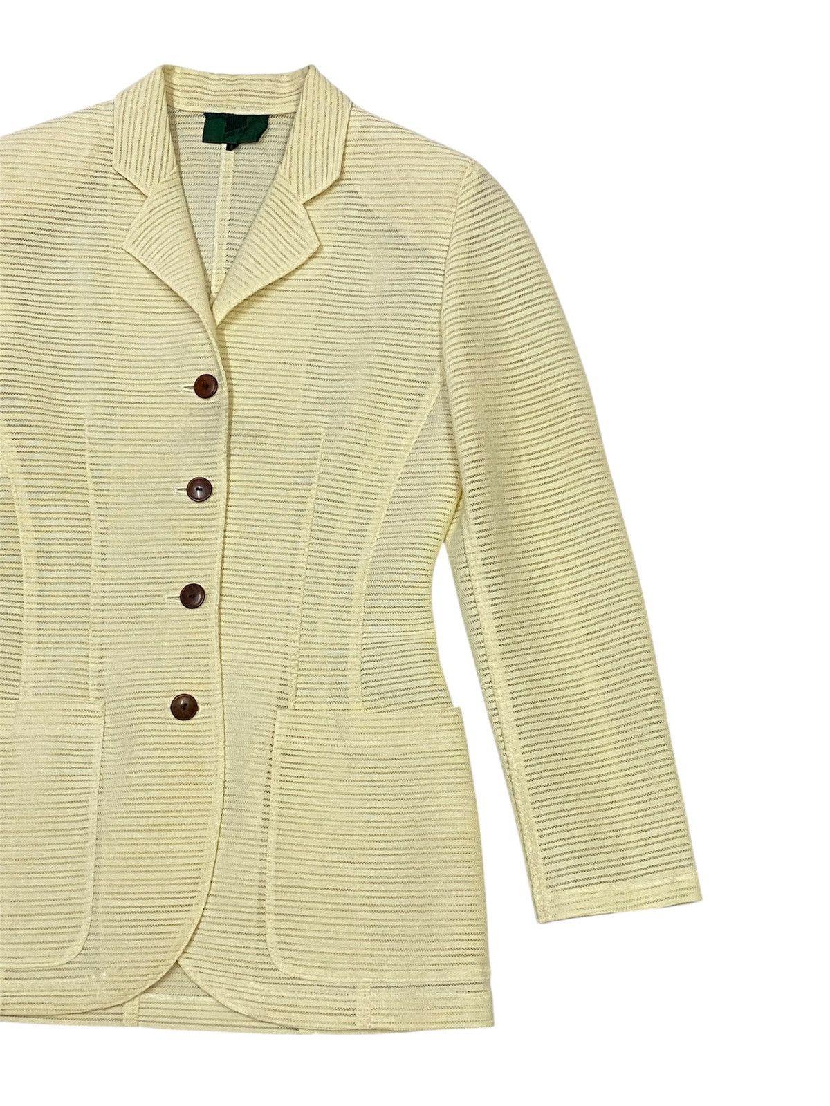 Jean Paul Gaultier Jean Paul Gaultier Archetypal Nylon ( Mesh ) Blazer/Jacket Size S / US 4 / IT 40 - 6 Thumbnail