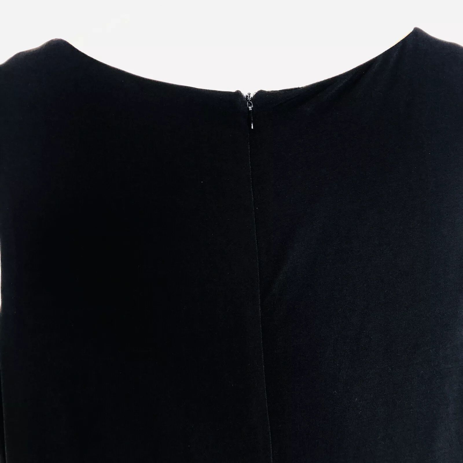 Mango Mango Suit Sleeveless Black Dress Sz M Twisted Drap Size M / US 6-8 / IT 42-44 - 7 Thumbnail
