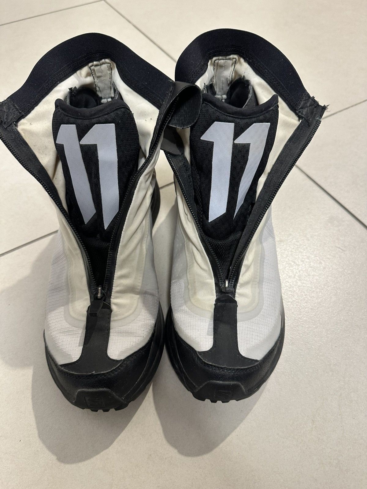 11 By Boris Bidjan Saberi × Salomon 11by Boris Bidjan Saberi - Black & White Size US 9 / EU 42 - 2 Thumbnail