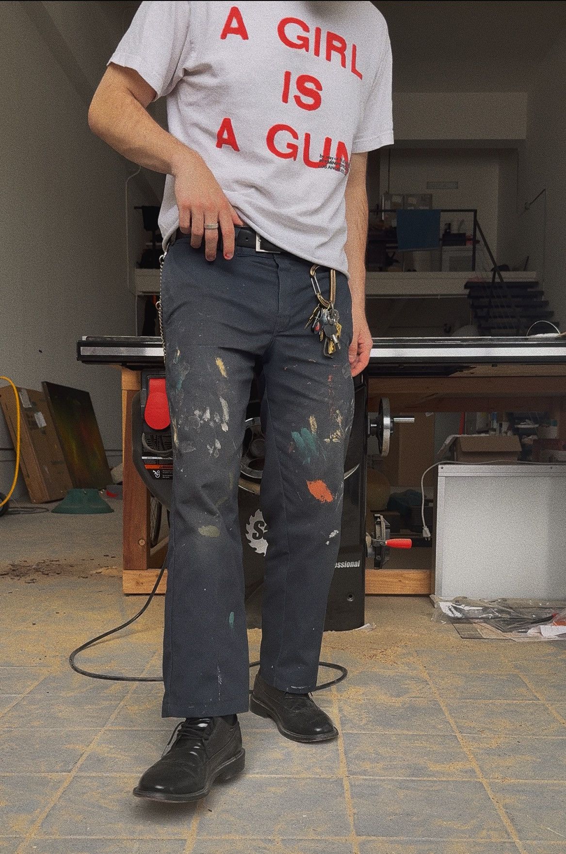 Dickies ratbox piece of shit dickies work pants Size US 32 / EU 48 - 1 Thumbnail