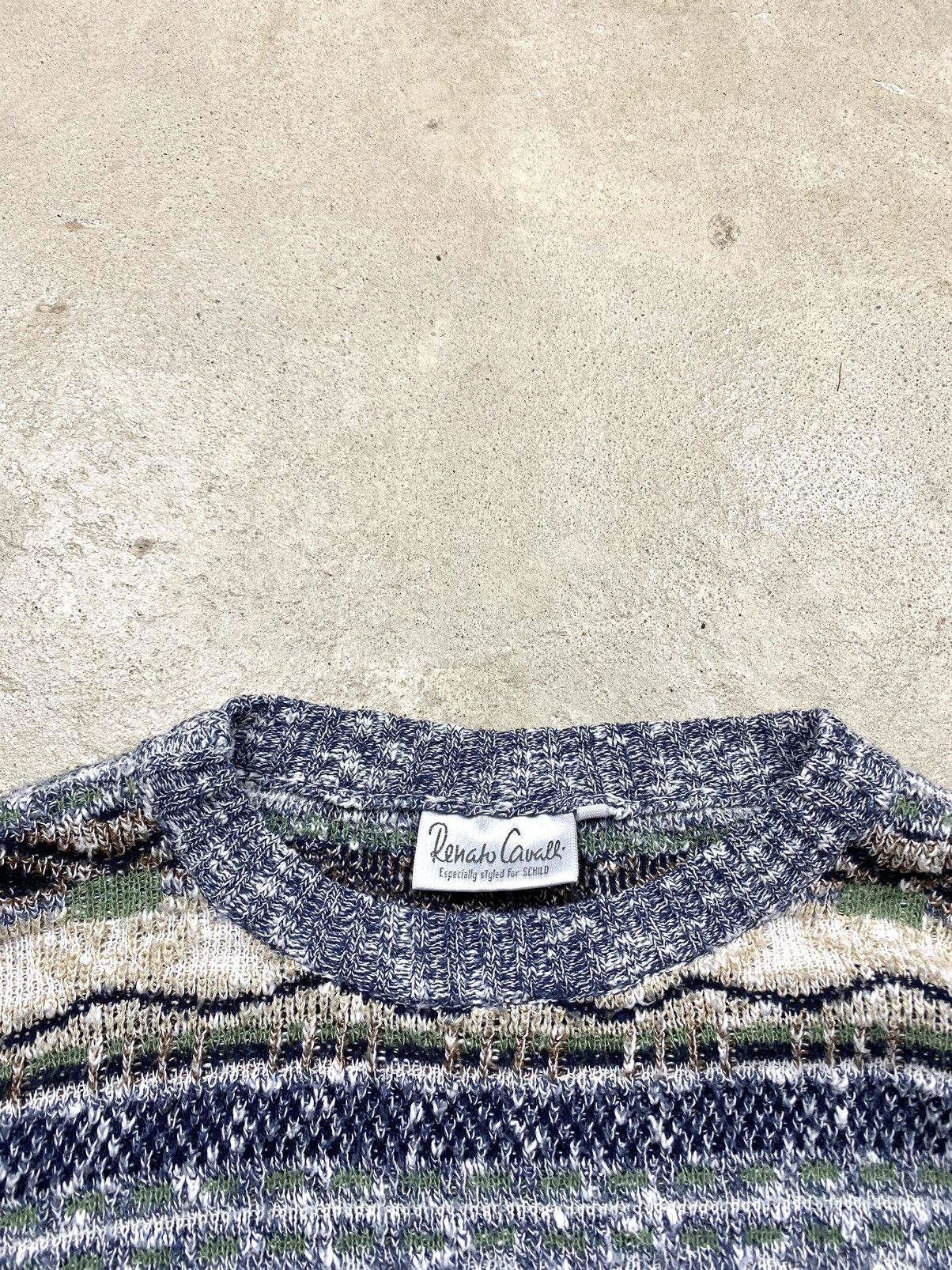 Coogi 90’s Japan Knit Striped Sweater Coogi style Carlo Colucci Size US M / EU 48-50 / 2 - 4 Thumbnail