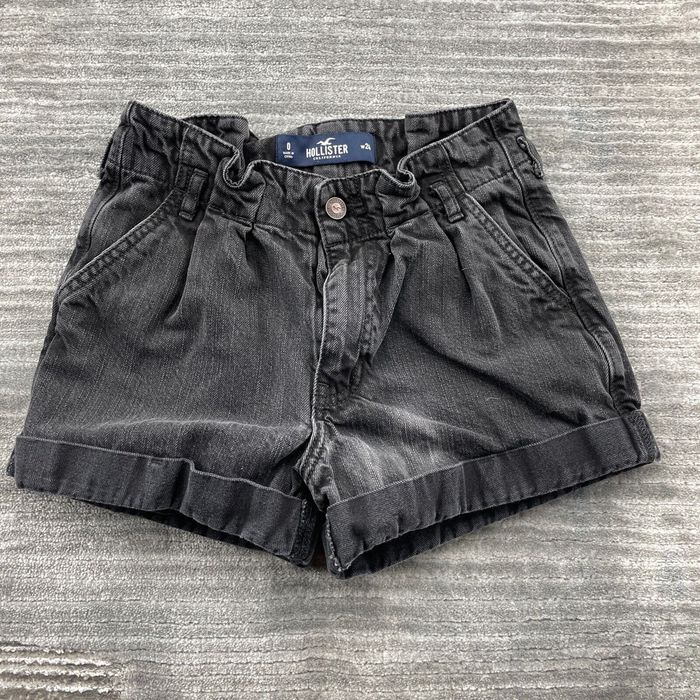 0 Darkwash Hollister Jean Shorts